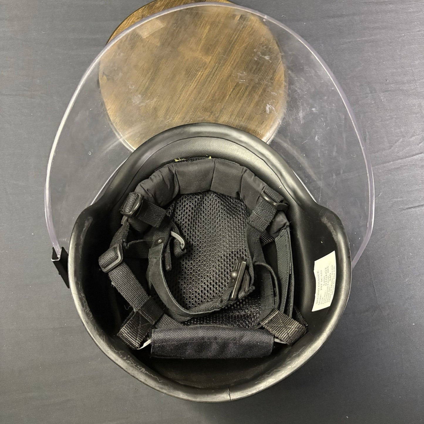 Second Chance IIIA (3A) Ballistic Helmet w/ Removable Face Shield Size Large11