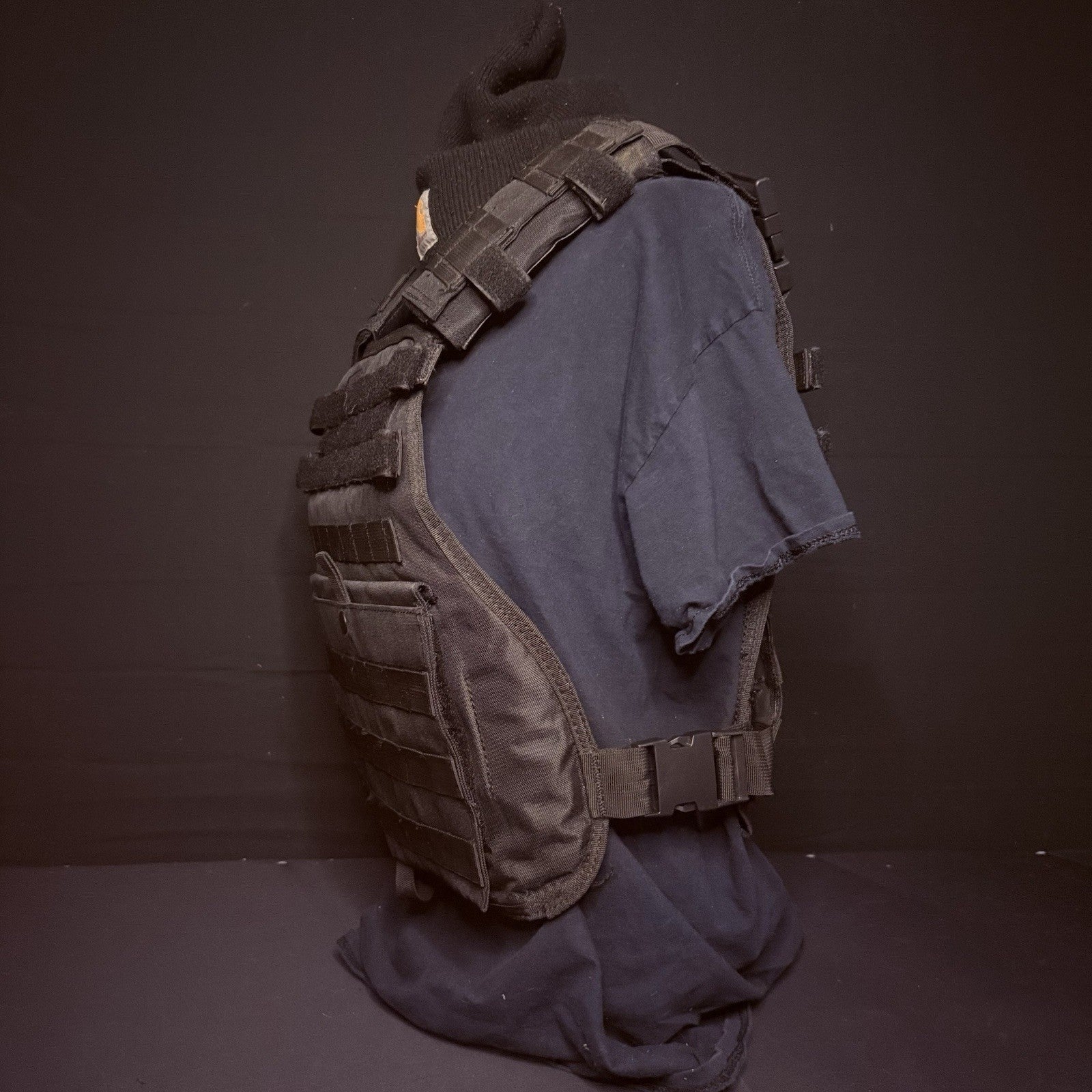 PROTECH Tactical Plate Rack Carrier 10"X12" (Adjustable Size) Black MOLLE Nylon2