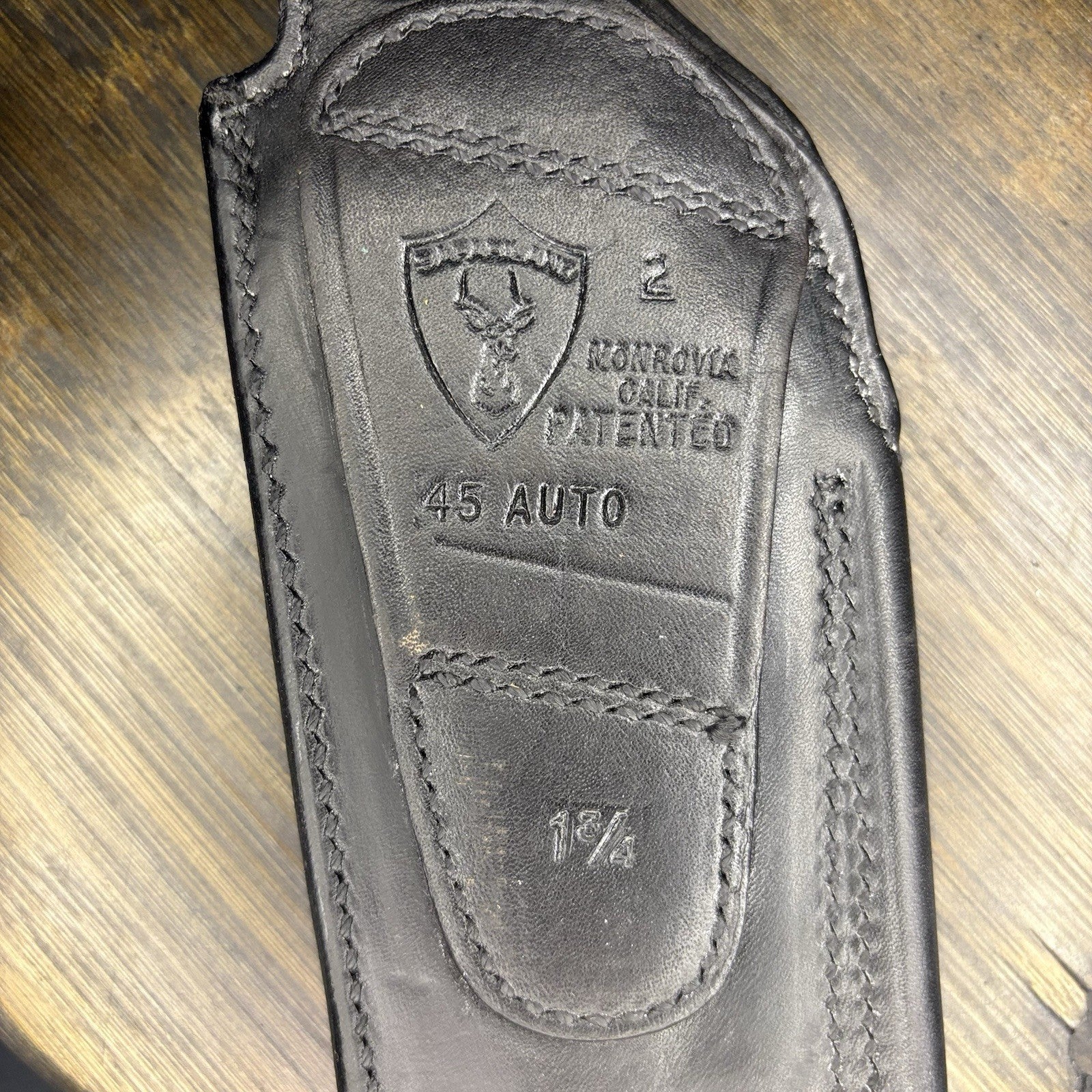 Safariland #2 Basket Weave Holster For .45 Auto 1 3/4" Belt Loop RH8