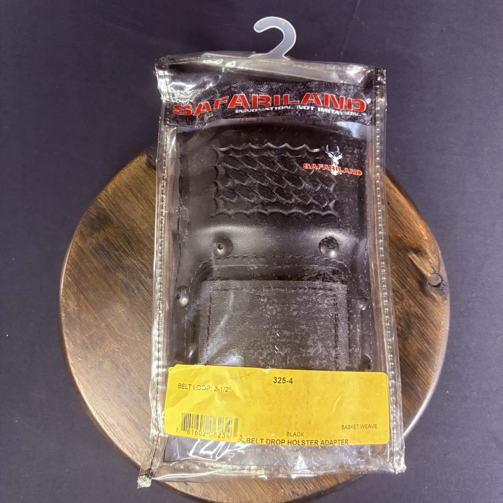Safariland 325 Duty Belt Drop Holster Adapter Leather Basketweave (Discontinued)11