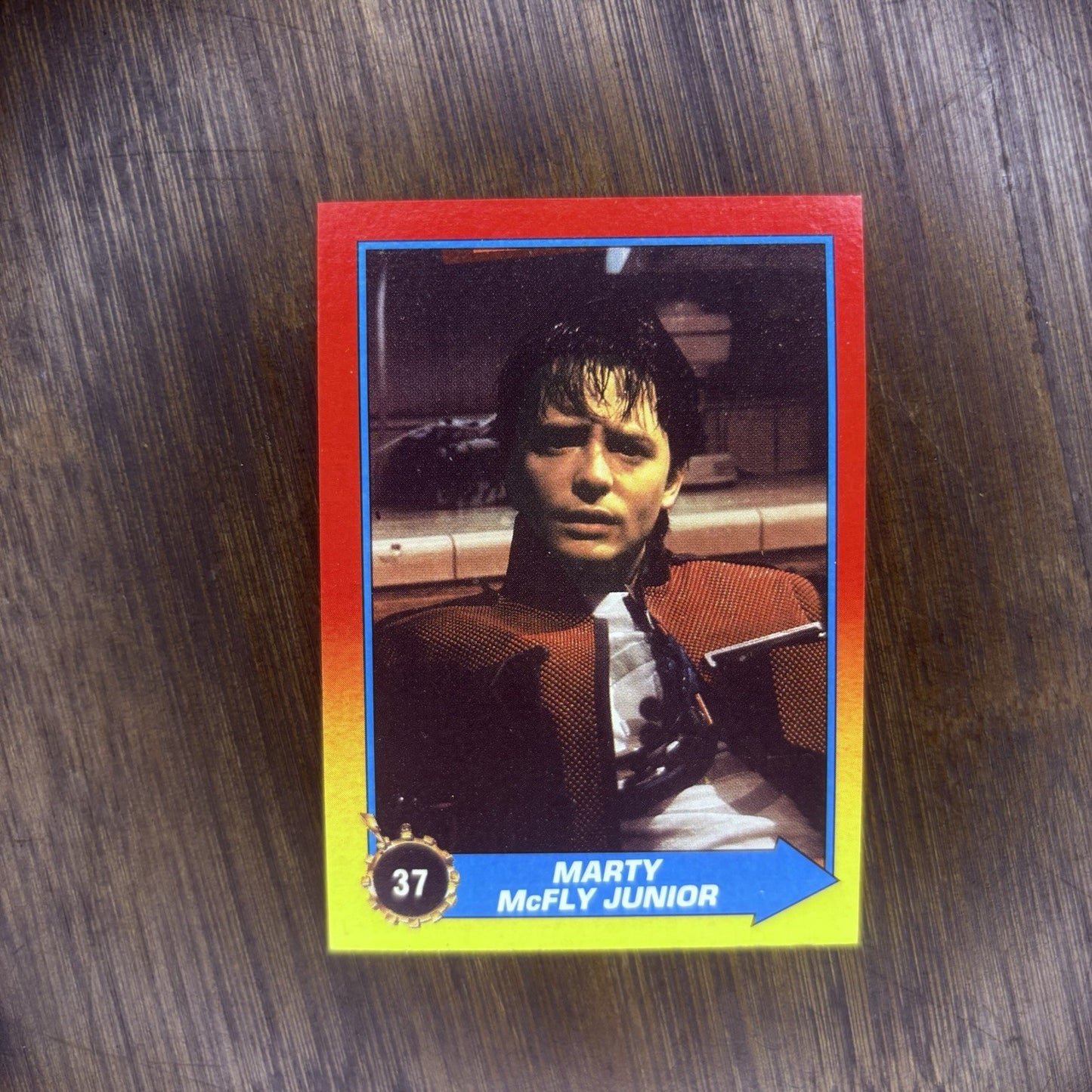 1989 Topps Back to the Future Part II "Marty McFly Junior" #37 Trading Card0
