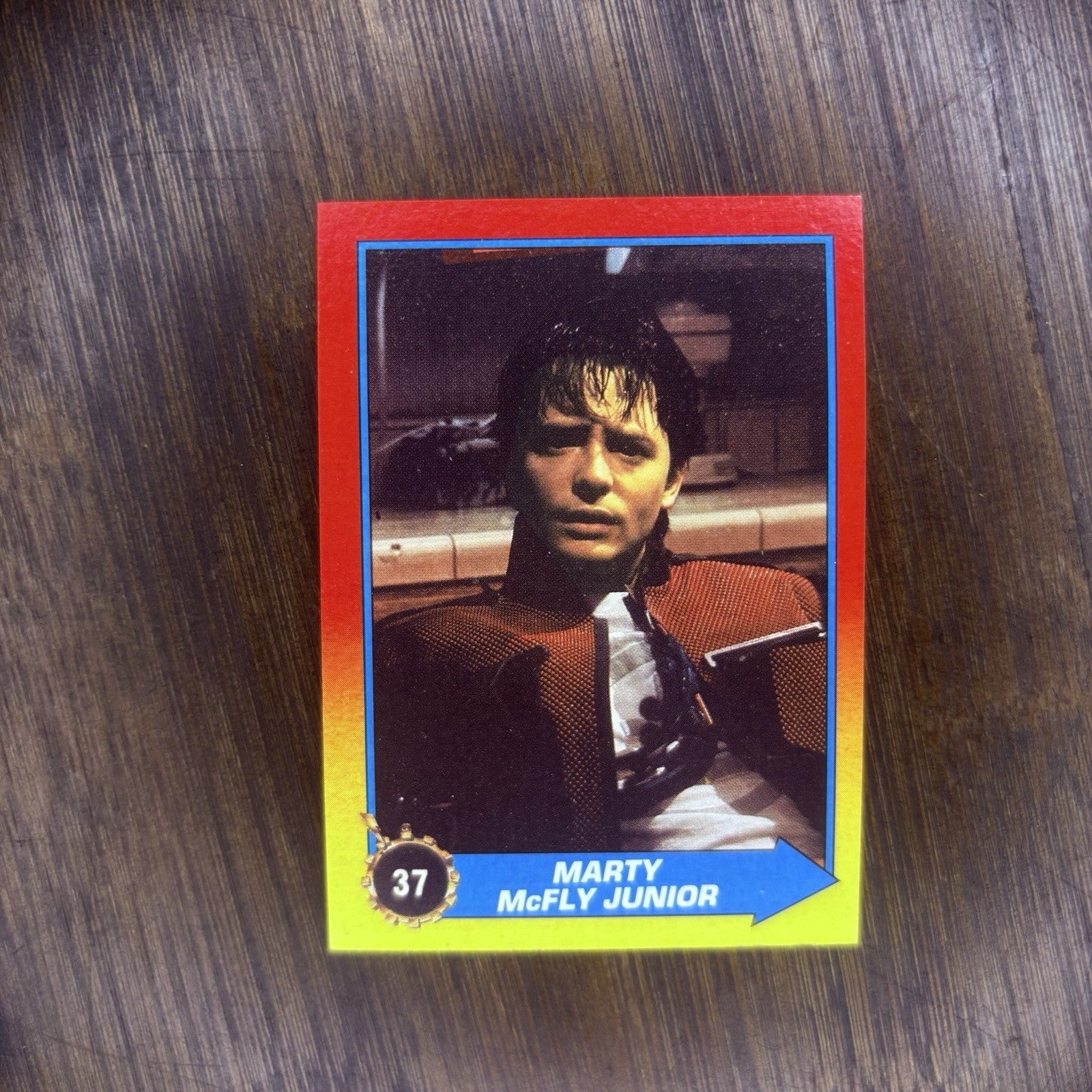 1989 Topps Back to the Future Part II "Marty McFly Junior" #37 Trading Card0