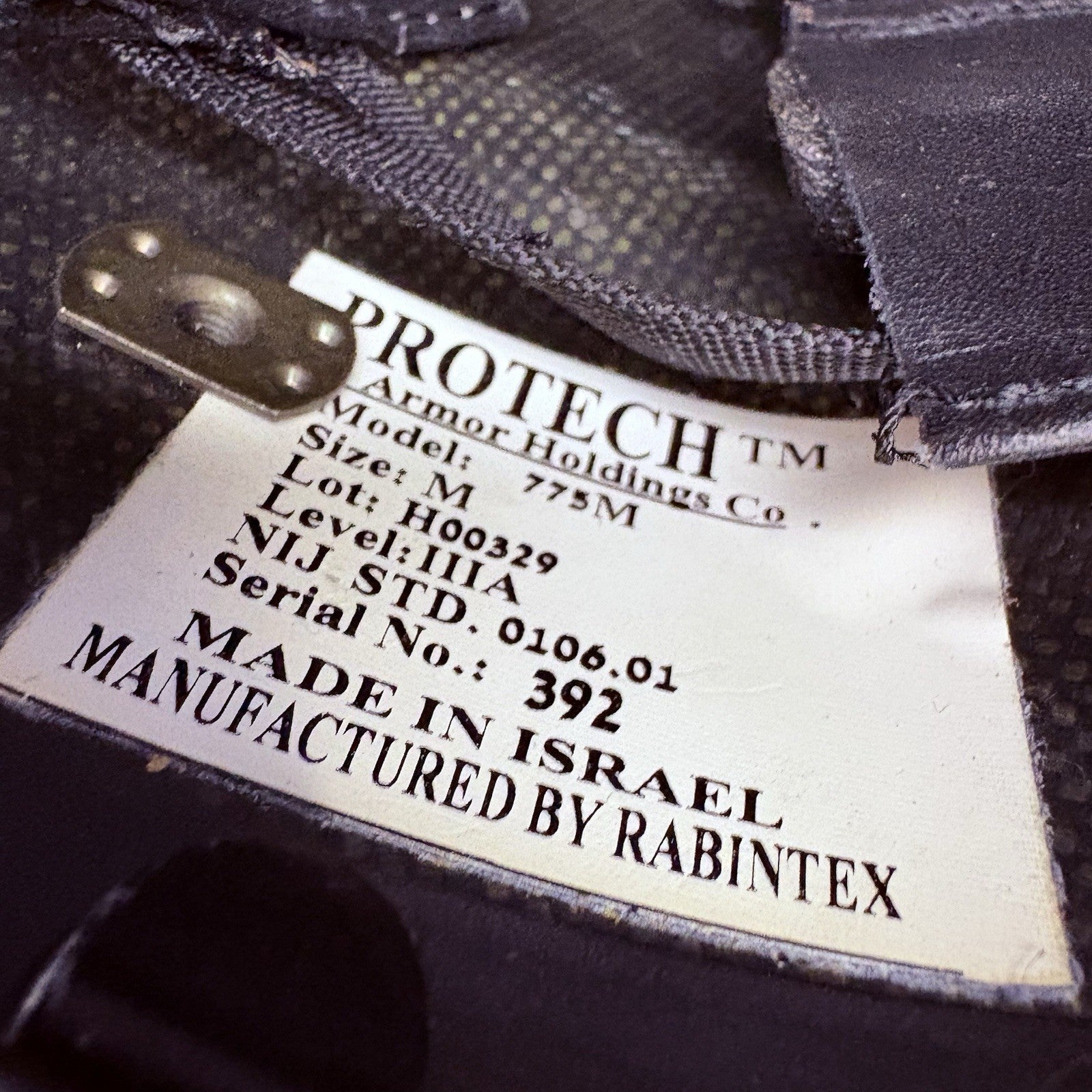 Protech IIIA(3A) Ballistic Helmet Removable Face Shield Size Medium Bullet Proof7