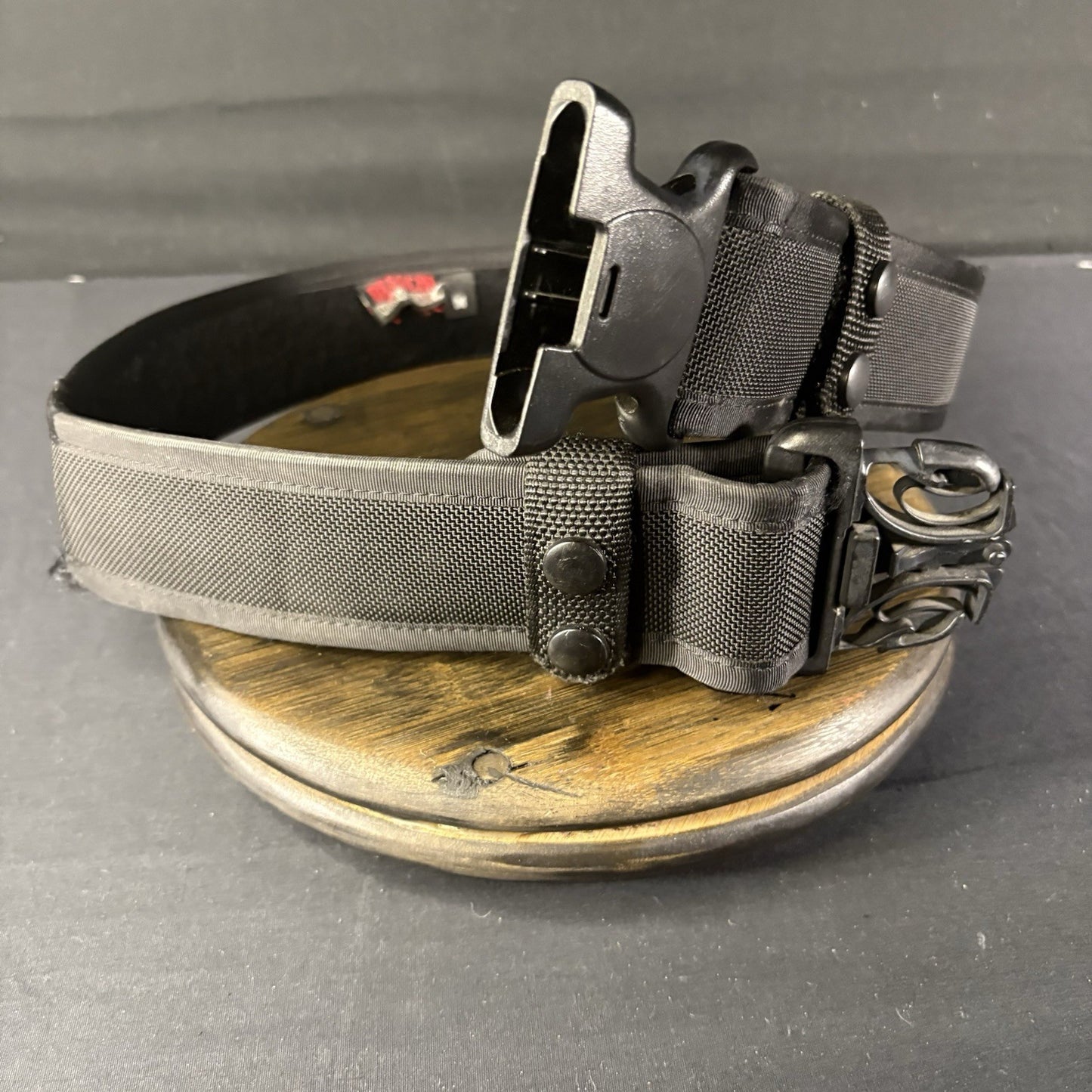 Bianchi Medium AccuMold Duty Belt - Black Waist Size 34”-40” w/ 2 Belt Keepers7