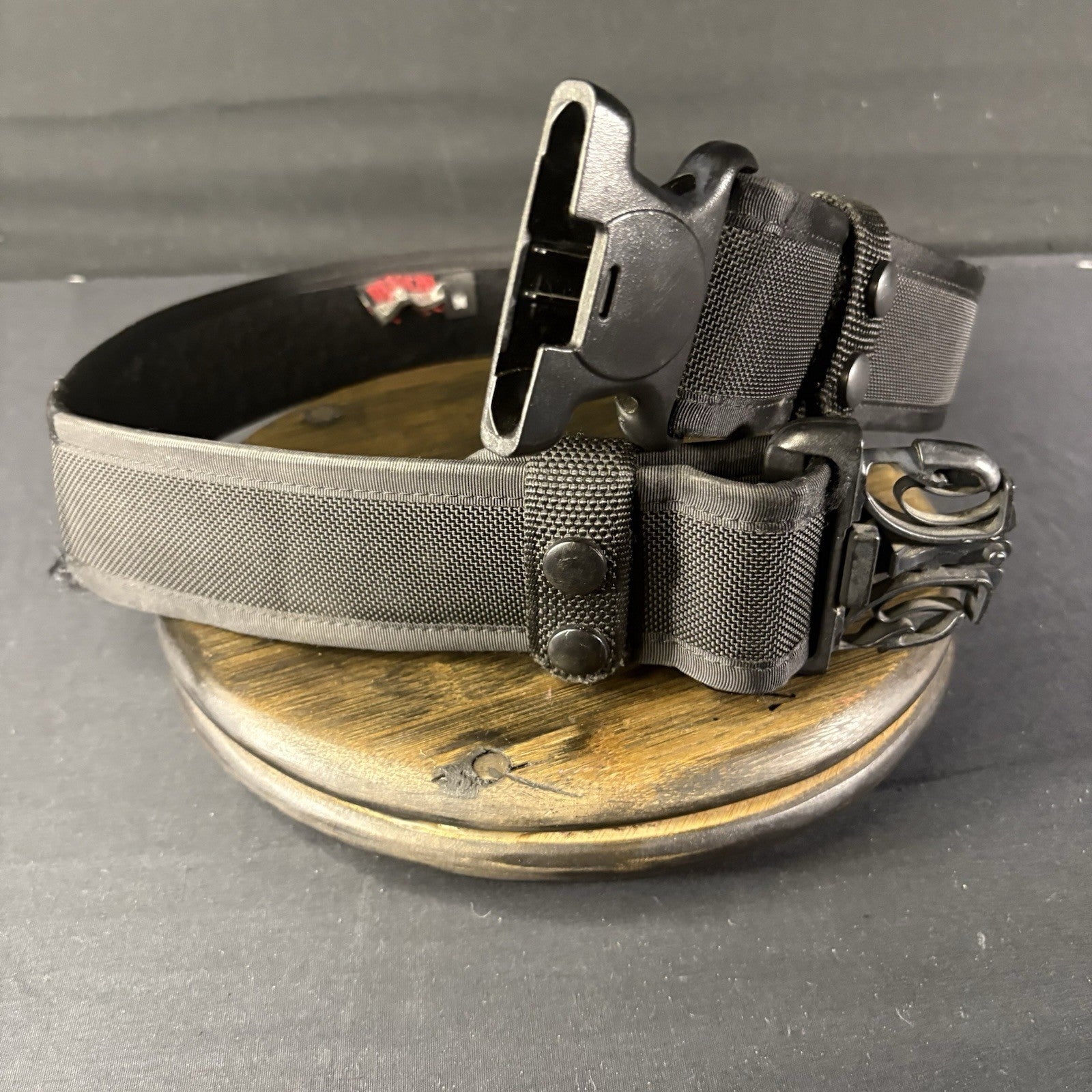 Bianchi Medium AccuMold Duty Belt - Black Waist Size 34”-40” w/ 2 Belt Keepers7