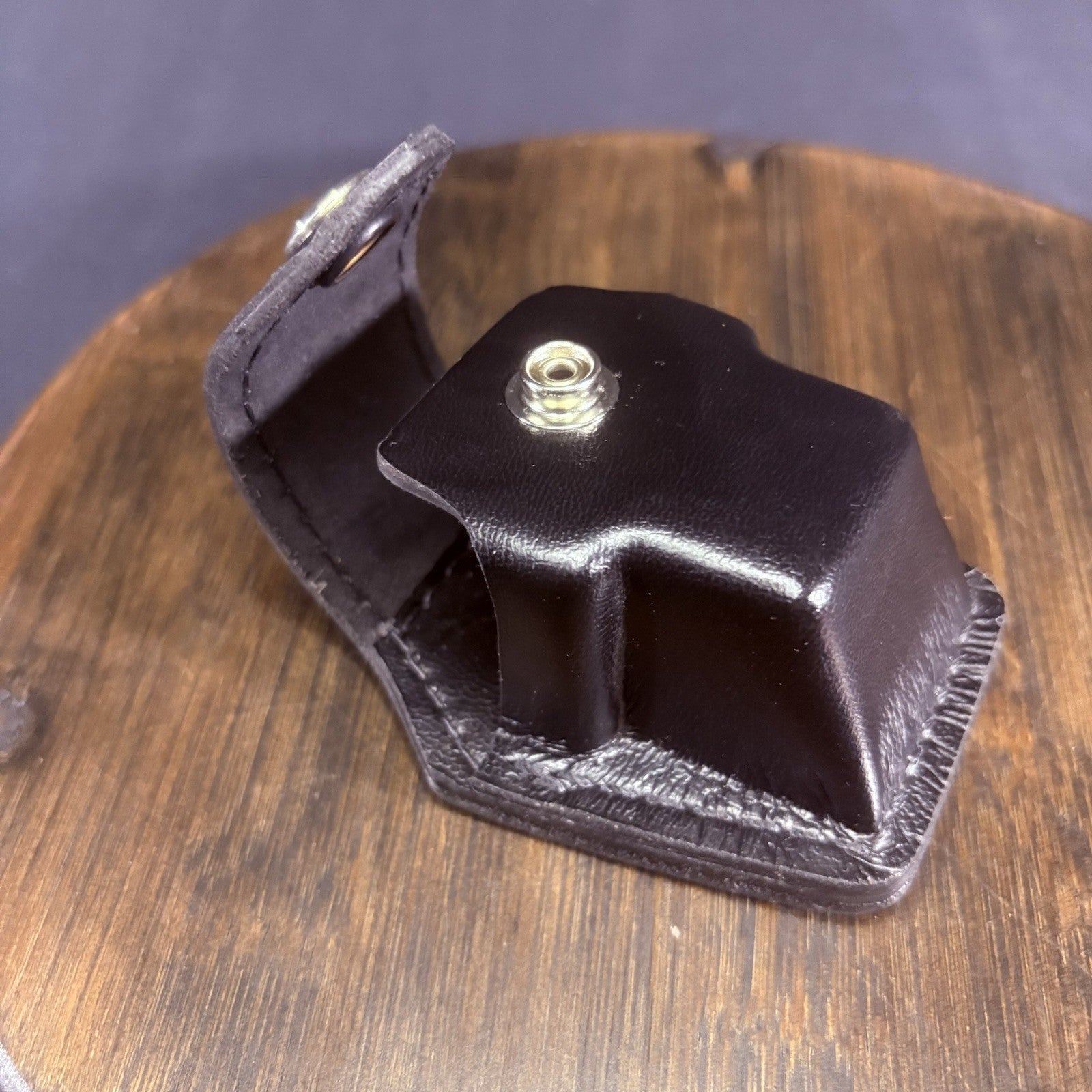 Safariland 307 Taser Cartridge Pouch X26 M26 Black Leather 2.25" Belt Loop8