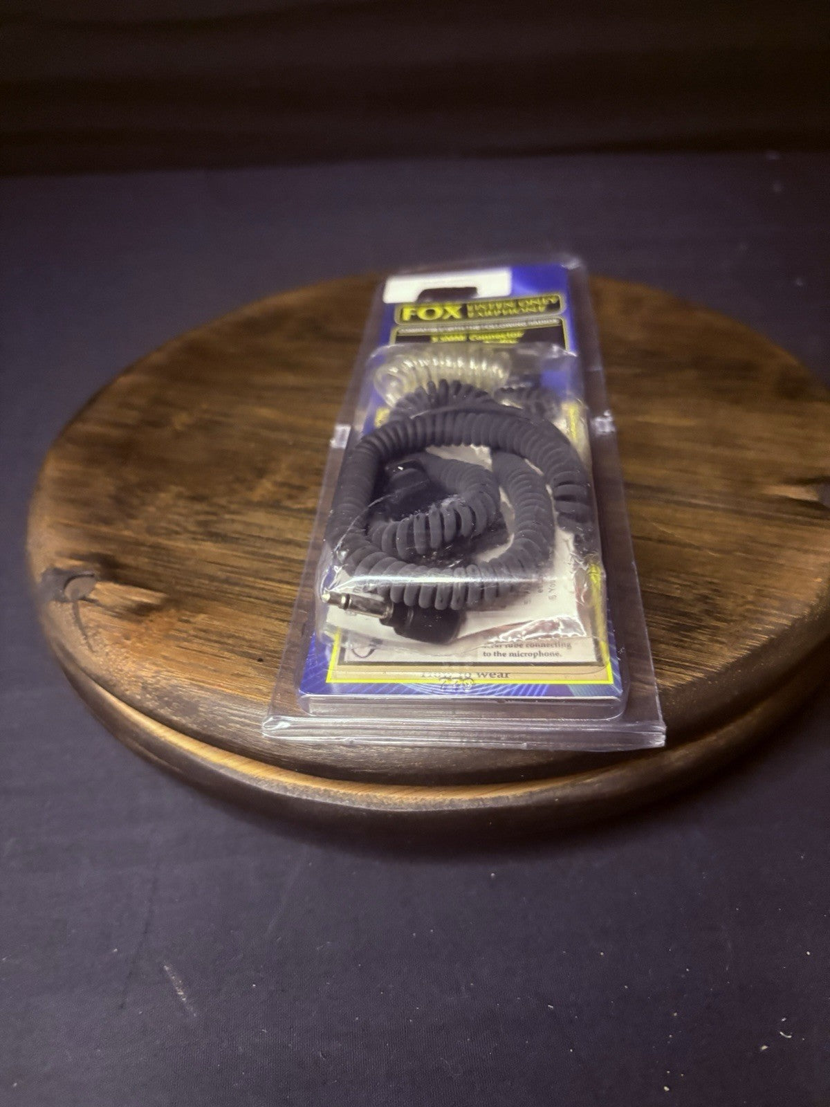 FOX CT Listen-Only Earpiece EP1089XC w/ Clear-Coiled Tube By Earphone Connection6