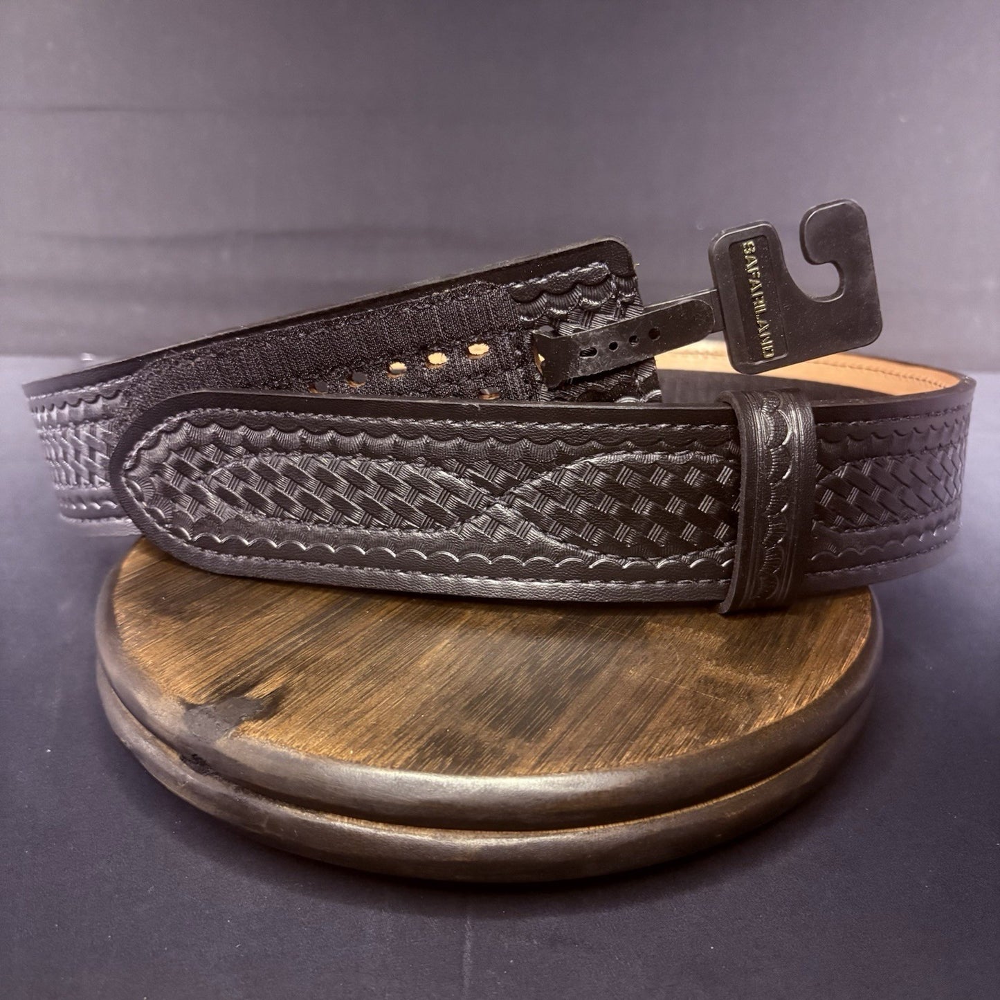 Safariland Buckleless Duty Belt Size: 36" Model 94 Lined Basket Weave 94-36-45