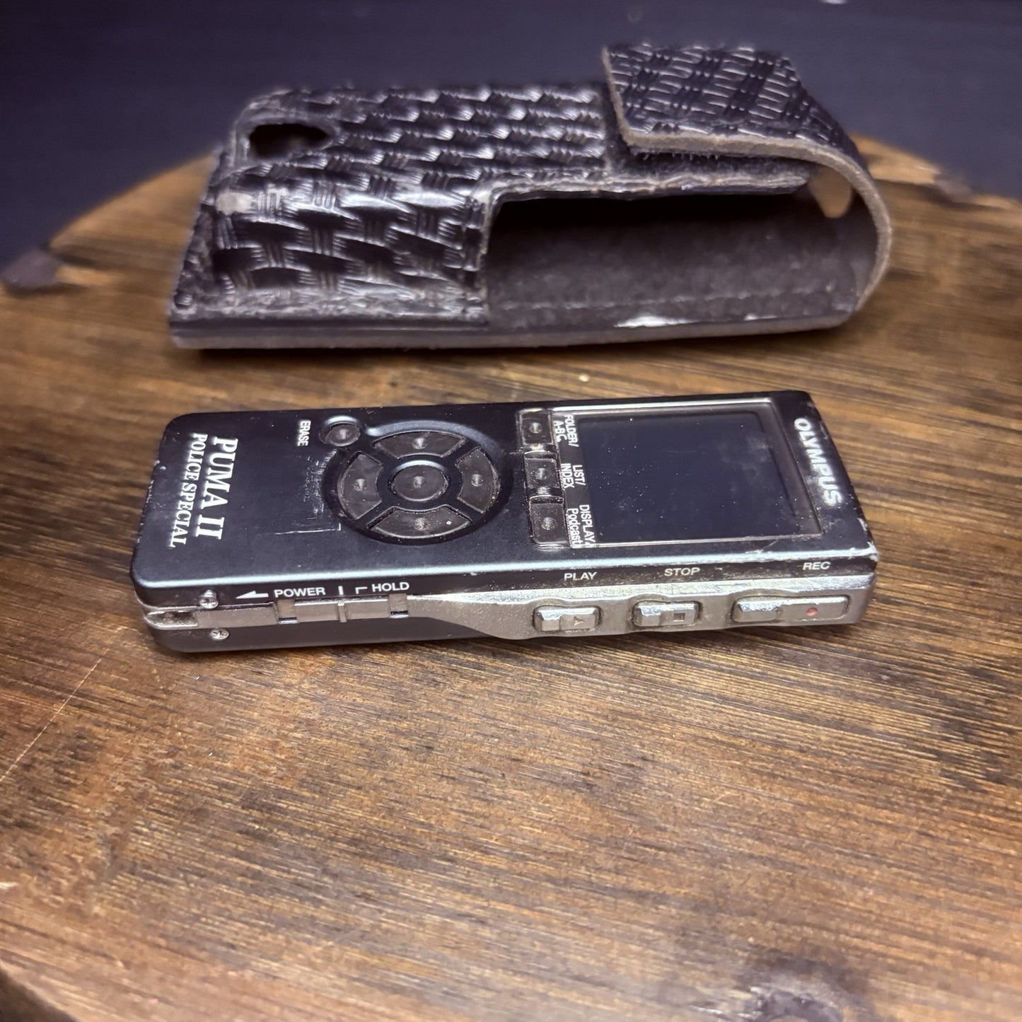Olympus Puma II Voice Recorder w/Holster, Law Enforcement Police Dictation17