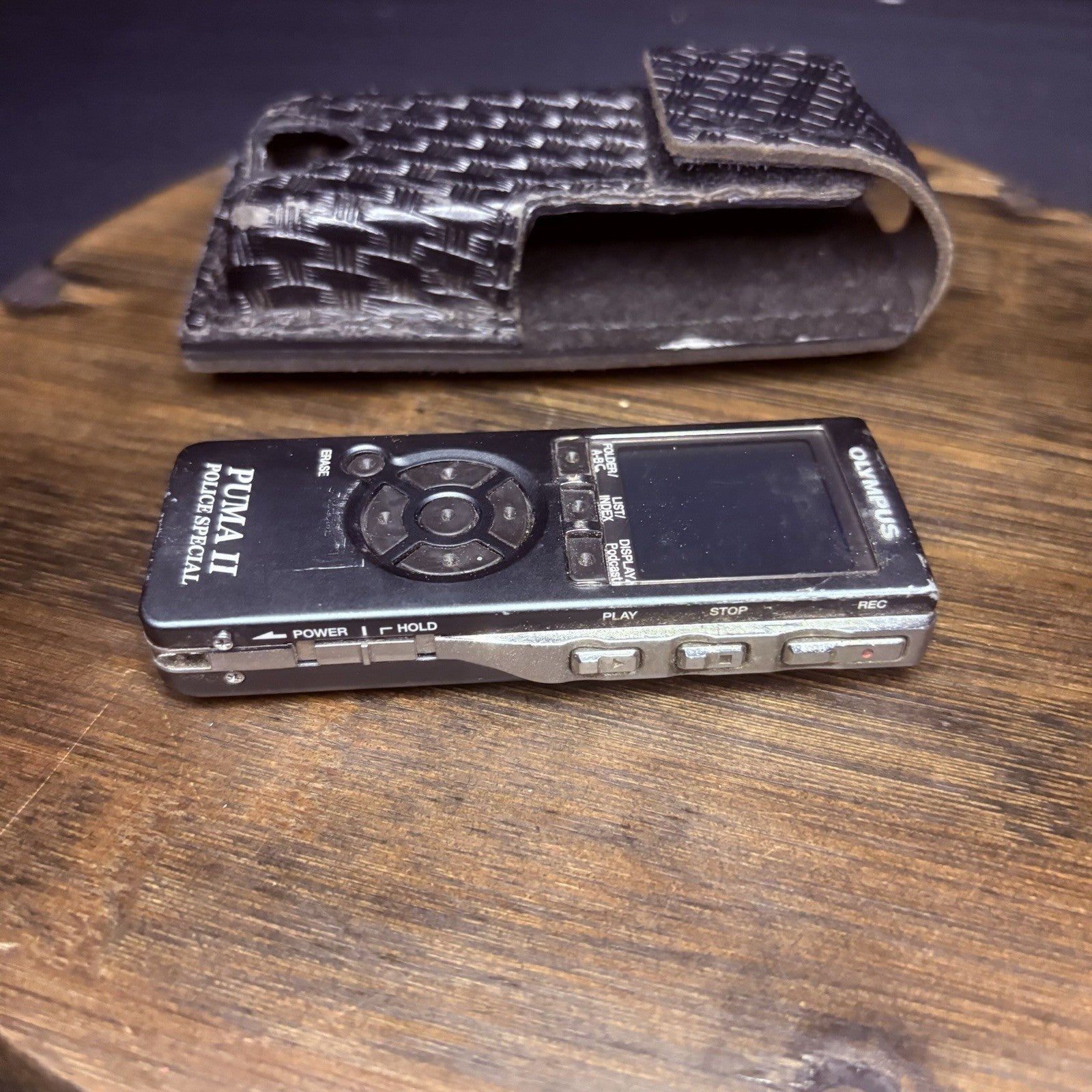 Olympus Puma II Voice Recorder w/Holster, Law Enforcement Police Dictation17