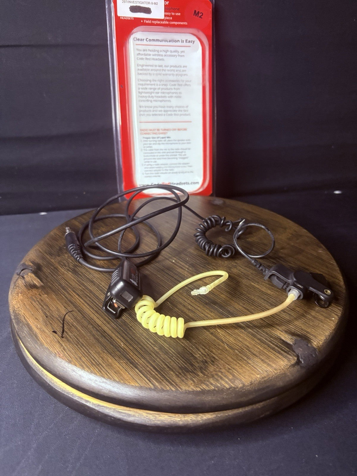 Code Red Investigator M2 Pack Silent Listen Only Radio Earpiece Value Pack4