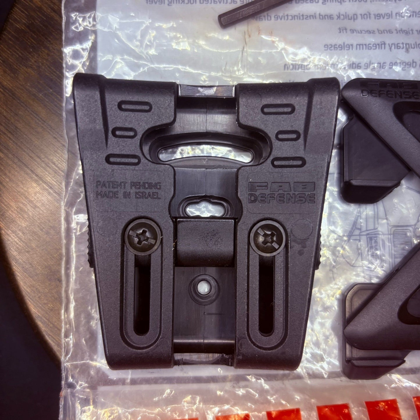 FAB Defense (G9) Scorpus Retention Belt Loop G9 Holster Attachment1