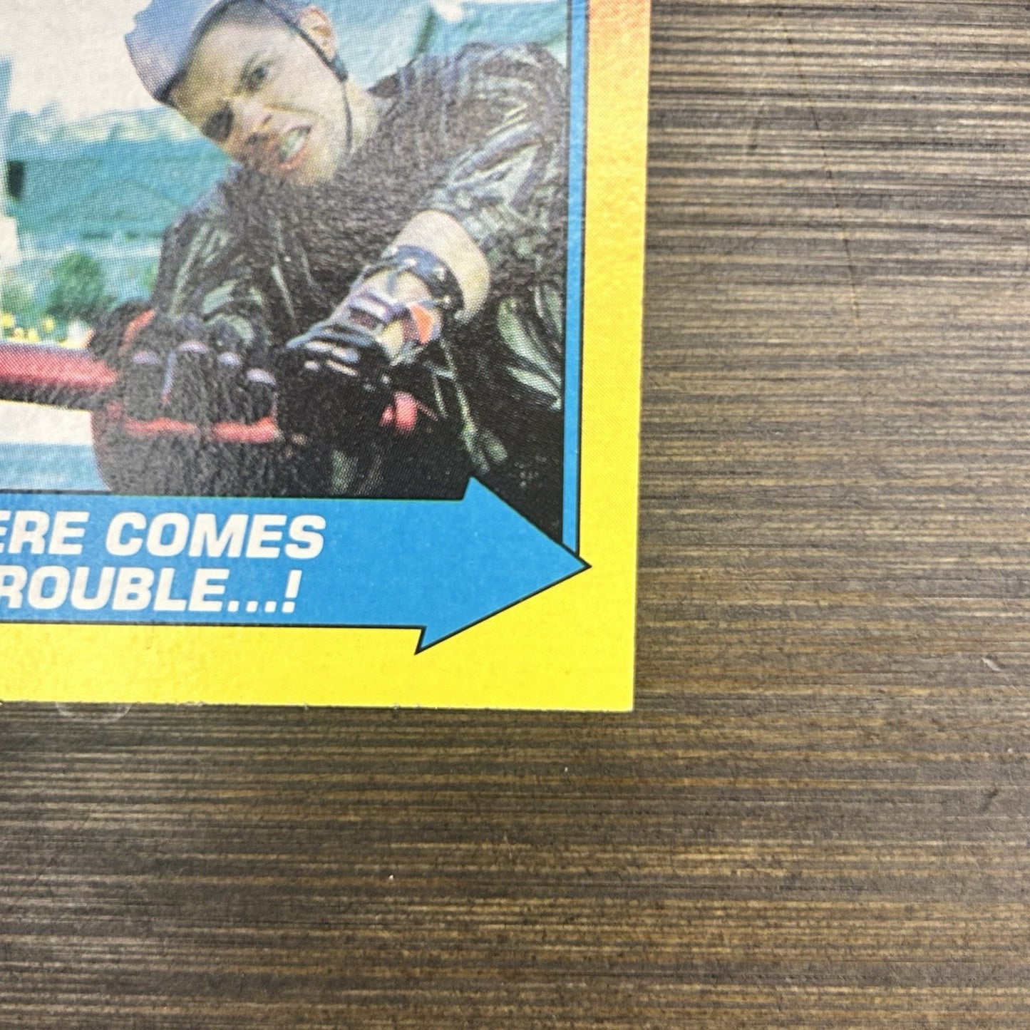 1989 Topps Back To The Future #19 Topps Trading Card "Here Comes Trouble...!"5