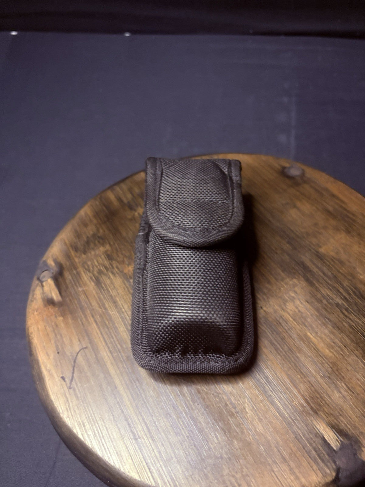 Bianchi  7307 Series AccuMold Mace/Pepper Spray Holder Small Black Hidden Snap3