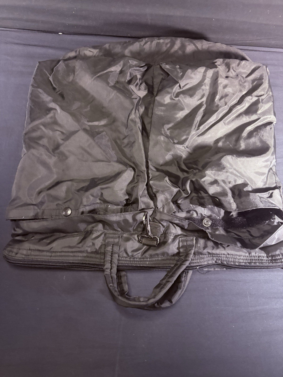 US Military Aviation Flyer’s Pilot Helmet Bag w/Inside & Outside Pockets, Black1