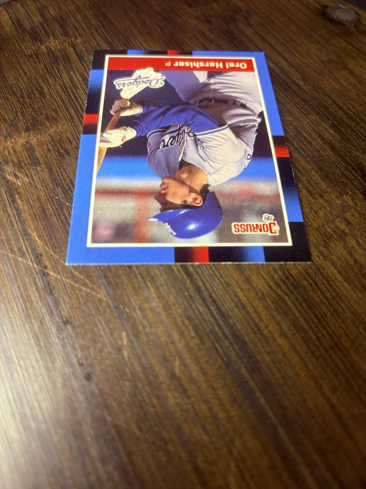 Orel Hershiser Pitcher Los Angeles Dodgers Donruss 1988 Card #944