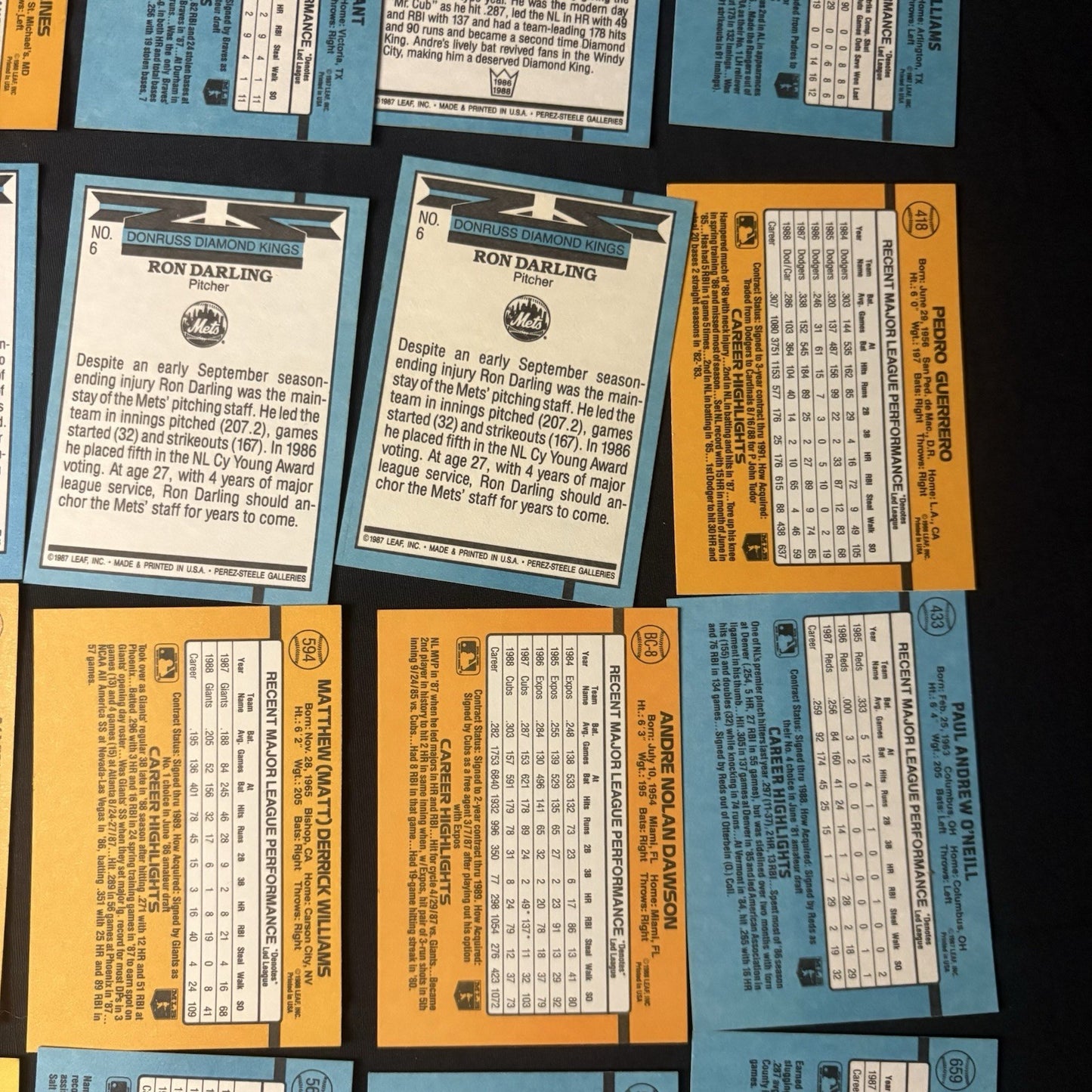 1988 Donruss Baseball Lot Of (30) Cards All High Grade See Photos16