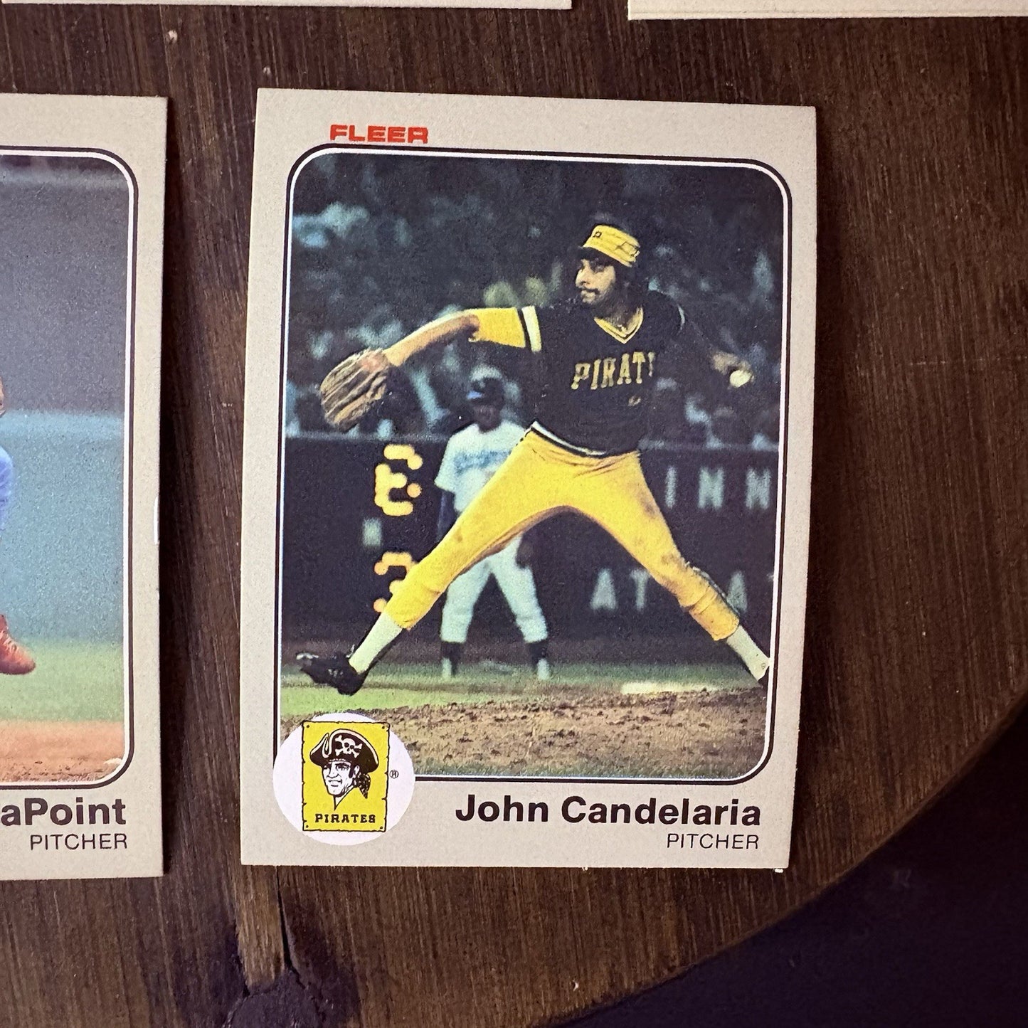 1983 Fleer High Grade MLB Baseball Card Lot #404, #477, #394, #14, #3043