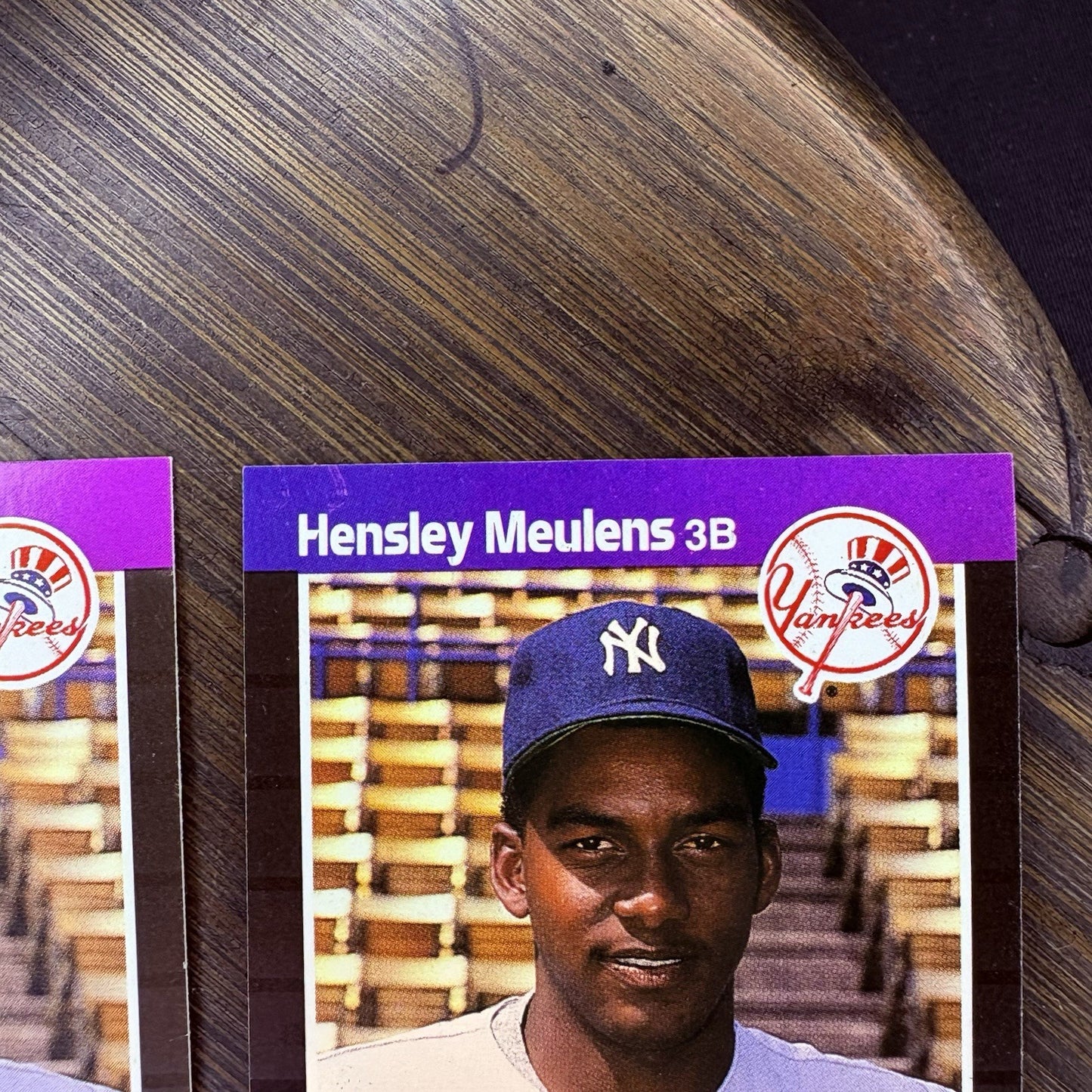 (Lot Of 3) 1989 Donruss #547 Hensley Meulens RC New York Yankees Trading Card7