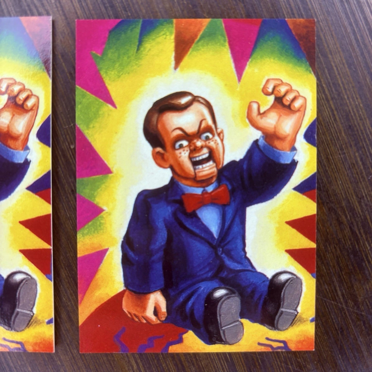 1996 Topps Goosebumps Slappy the Dummy #40 Lot Of (2) High Grade Card See Photos13