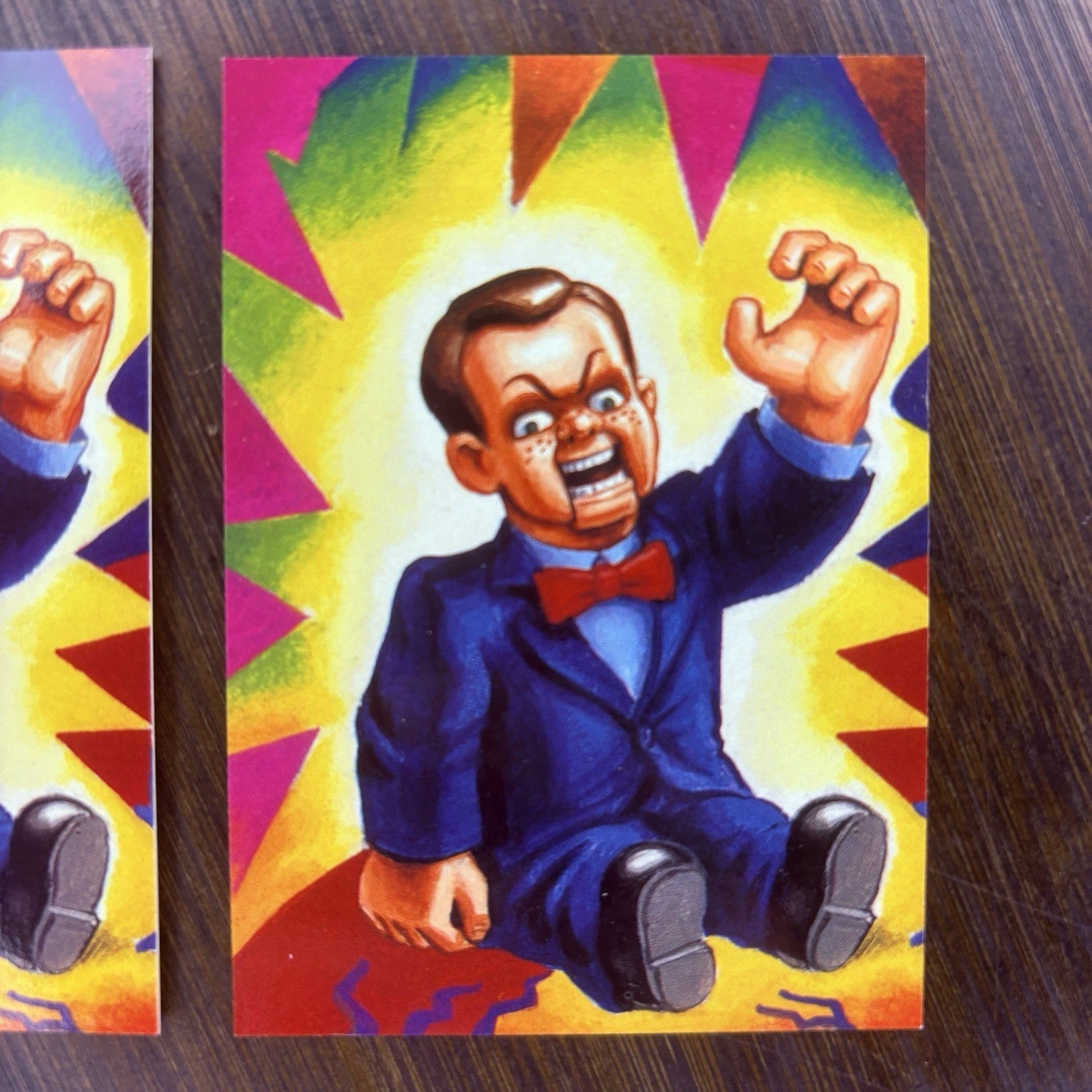 1996 Topps Goosebumps Slappy the Dummy #40 Lot Of (2) High Grade Card See Photos13