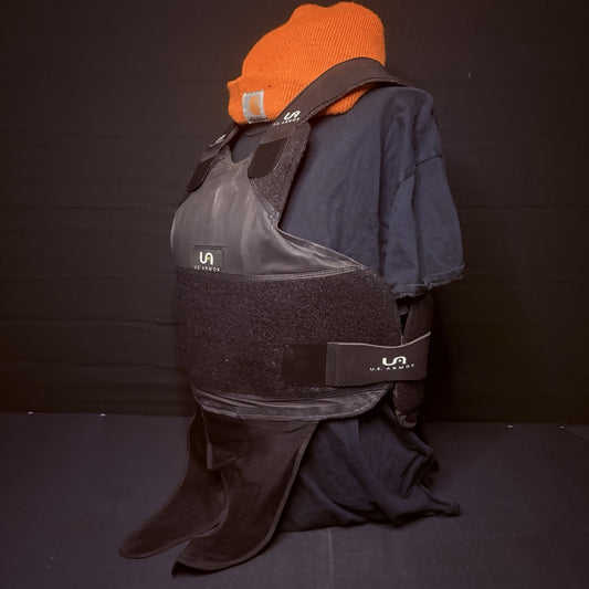 US Armor IIIA (3A) Bullet Proof Concealable Vest -Size SMALL- 20191