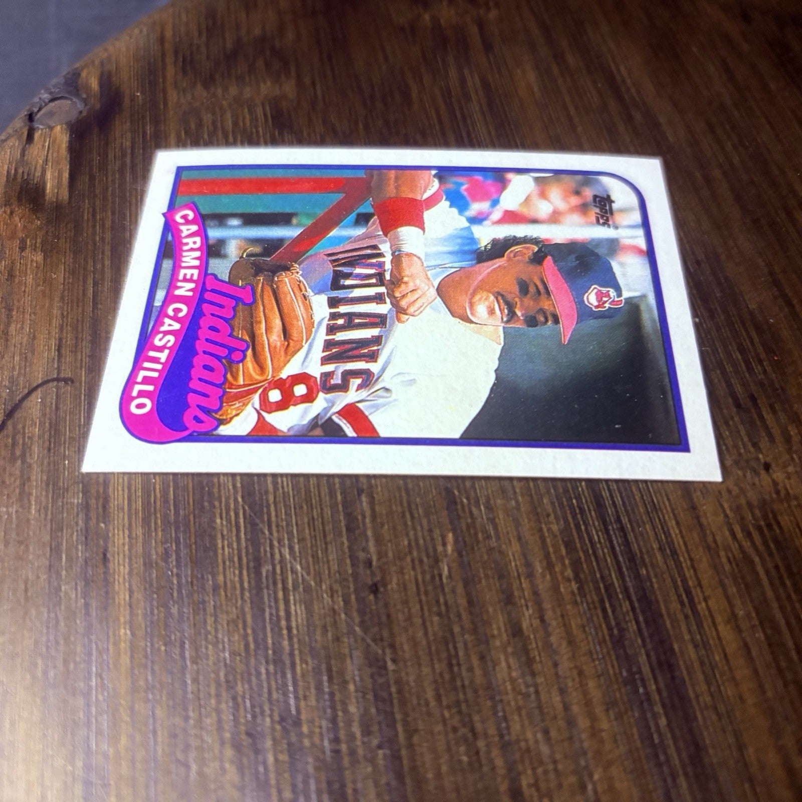1989 Topps #637 Carmen Castillo High Grade See Photos3