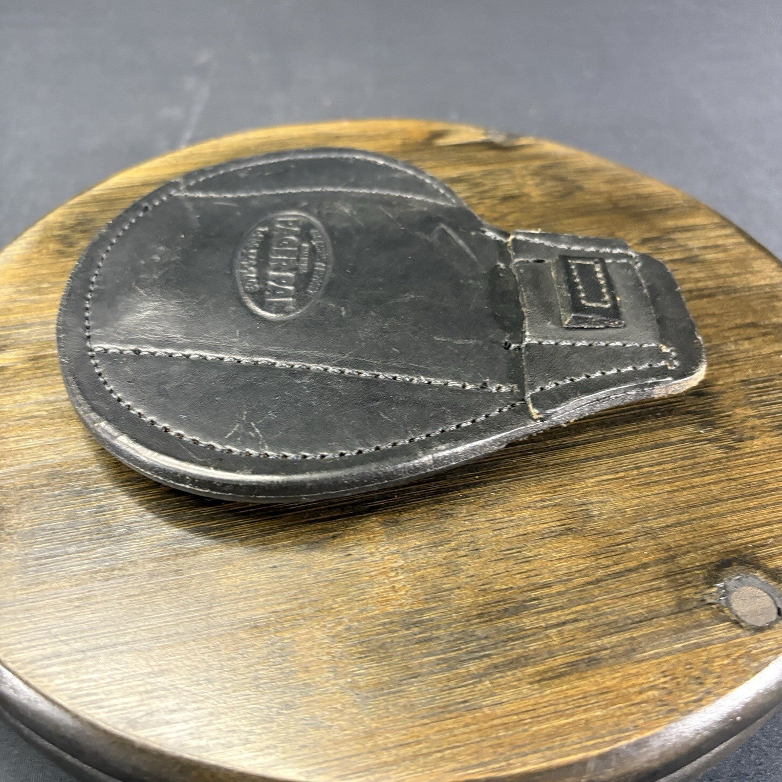 VTG Black Pager Pal Concealed Carry Genuine Leather Holster Right Handed8