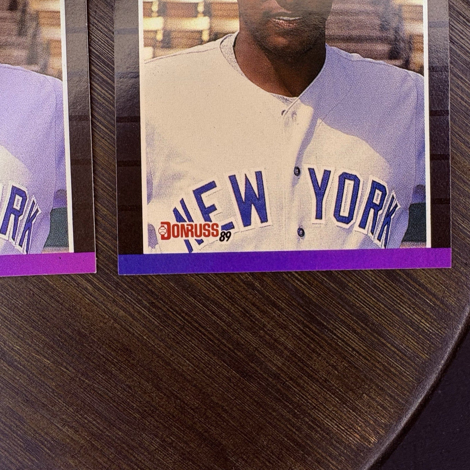 (Lot Of 3) 1989 Donruss #547 Hensley Meulens RC New York Yankees Trading Card6