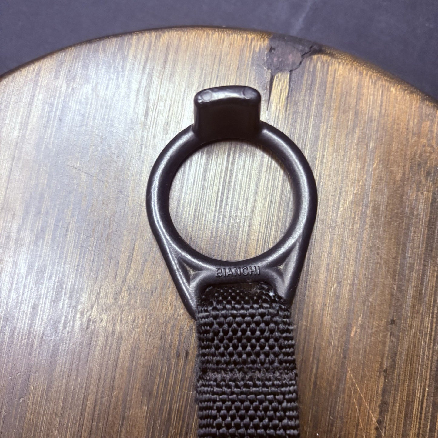 Bianchi Black 7404 Baton Ring Holder 1" Web Sewn Polymer3