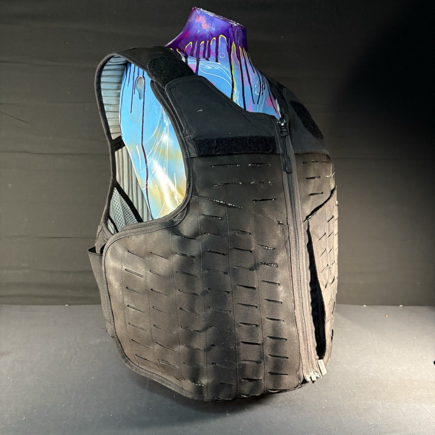 PB AXIIIA Level 3A(IIIA) Armor Size X-Large w/Safariland V1 Overt Carrier Vest6