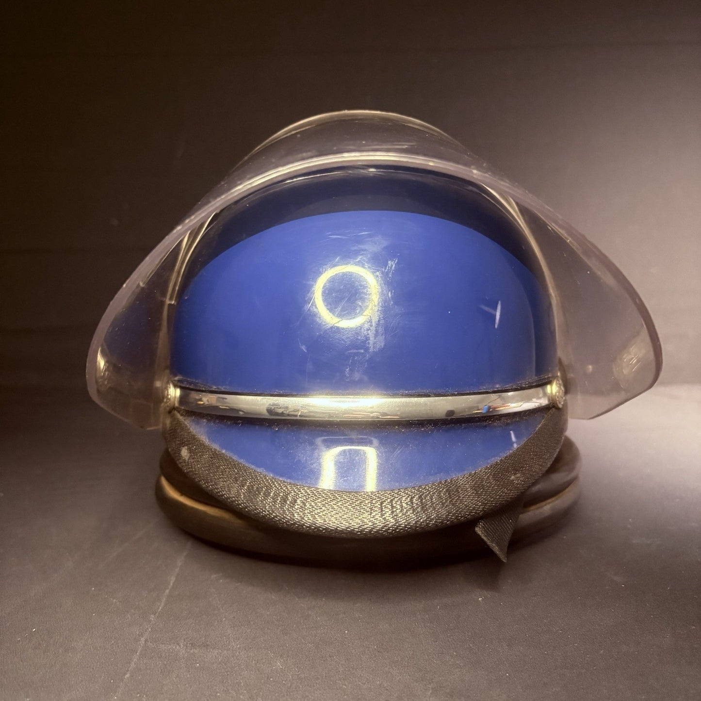 VTG Police Riot Helmet Blue Size Large w/ Removable Face Shield12