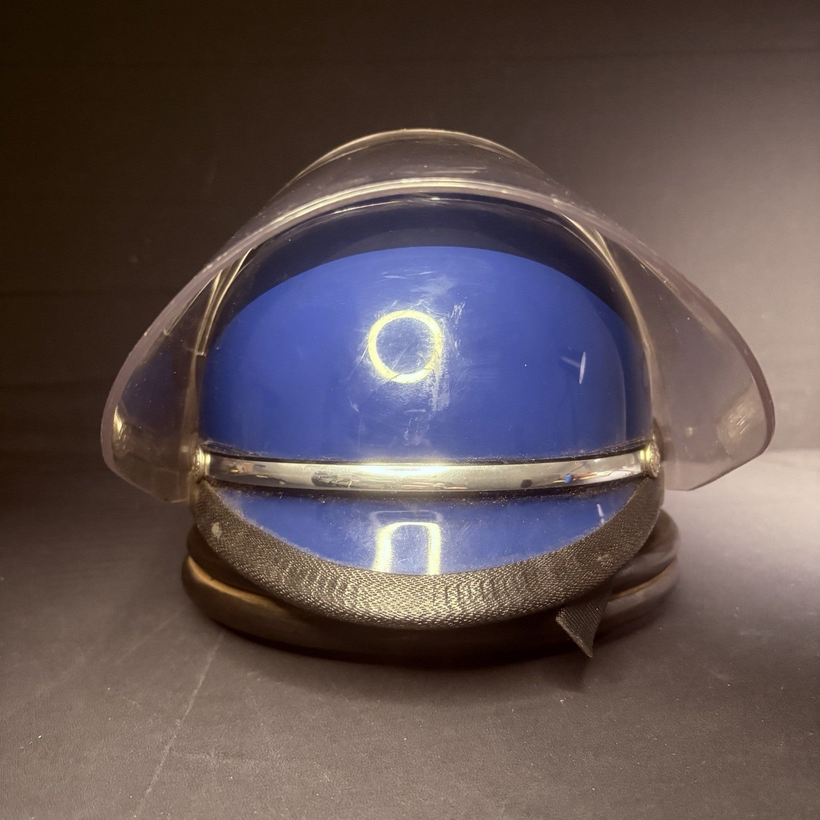 VTG Police Riot Helmet Blue Size Large w/ Removable Face Shield12