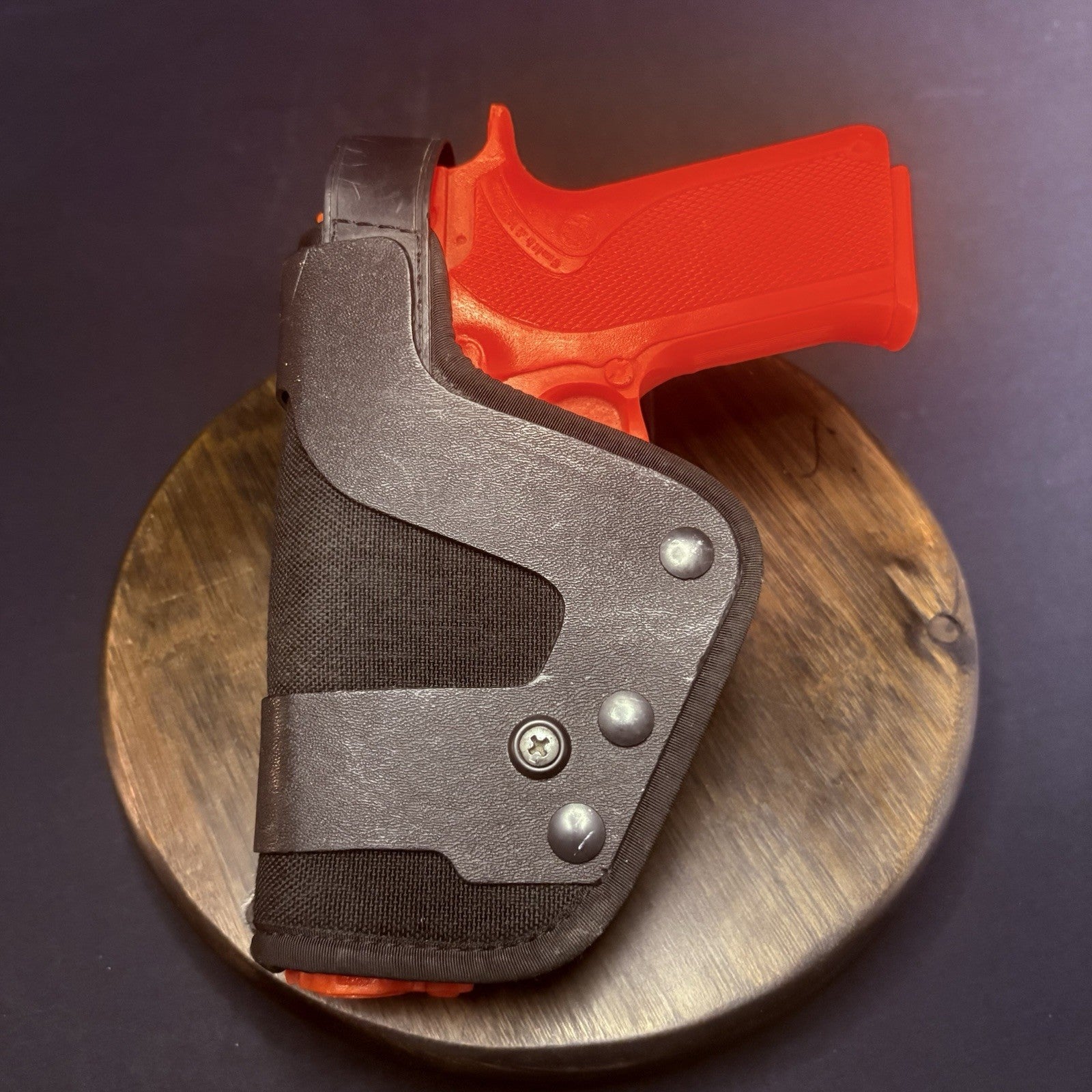 Uncle Mikes Duty Holster Law Enforcement Pro-3 Size 22 RH OWB Universal Fit5