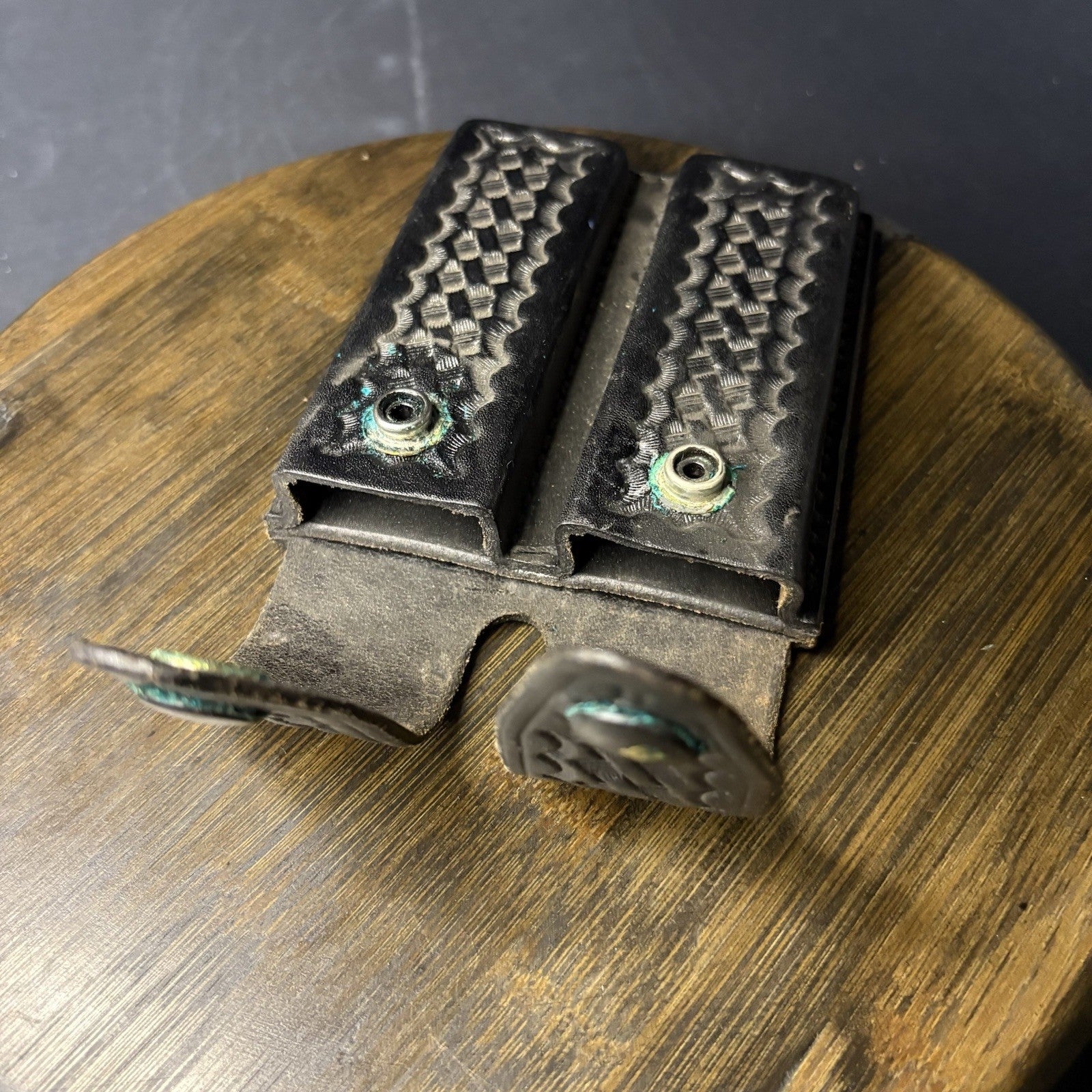 Tex Shoemaker Double Magazine Carrier Leather 3906 4013 P7M8 P225 Single Stack 95