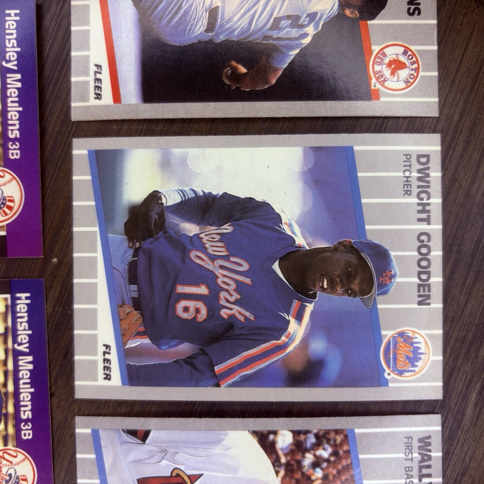 1989 Donruss #547 Fleer #85, #36, #481 High Grade Baseball Card Lot Of (5)  5