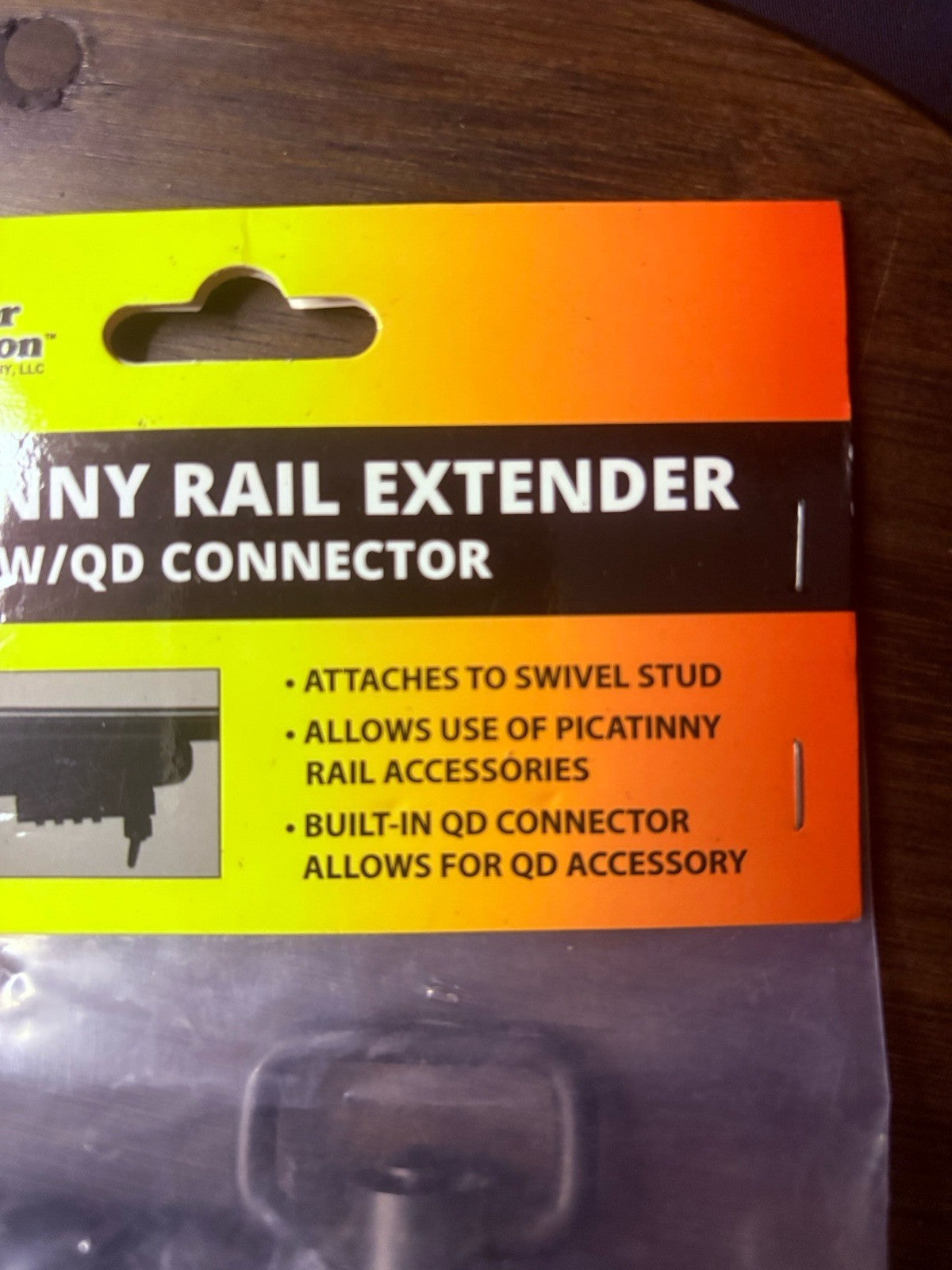 Swivel Stud Picatinny Rail Extender w/ QD Connector "The Outdoor Connection"2