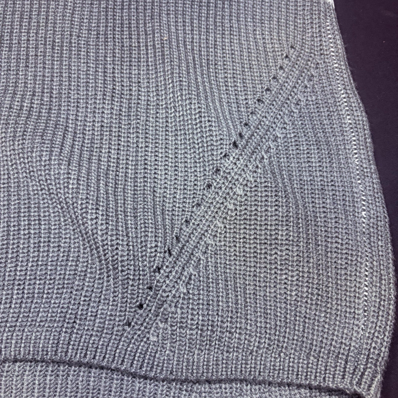 NEW Matty M Women's XXL Colorblock Sweater Polyester Crewneck (Grey, Blue,White)8