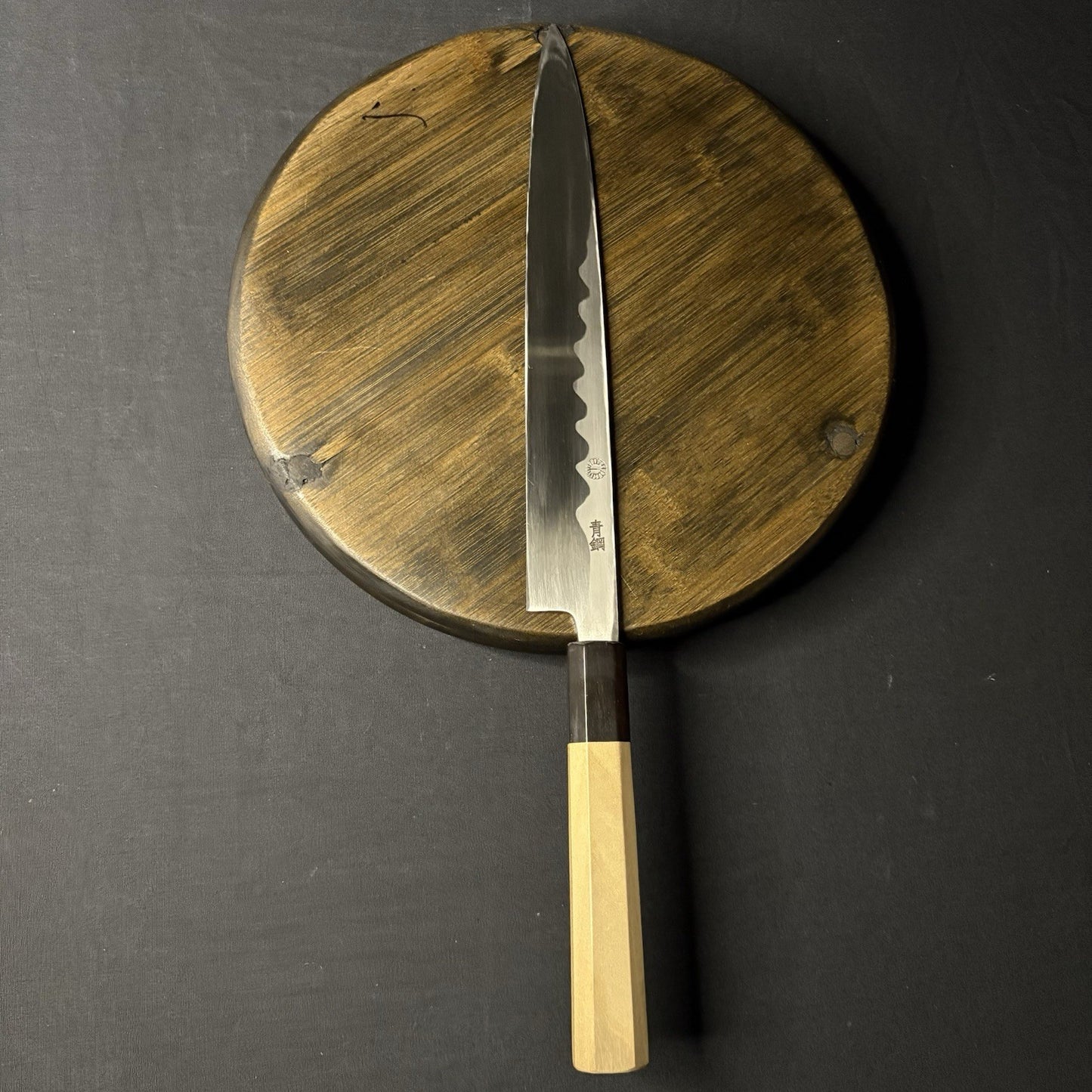 Kikuichi Japanese Chef Knife Kasumi Series Yanagi Sashimi Knife YKA24 9.5” 24cm2