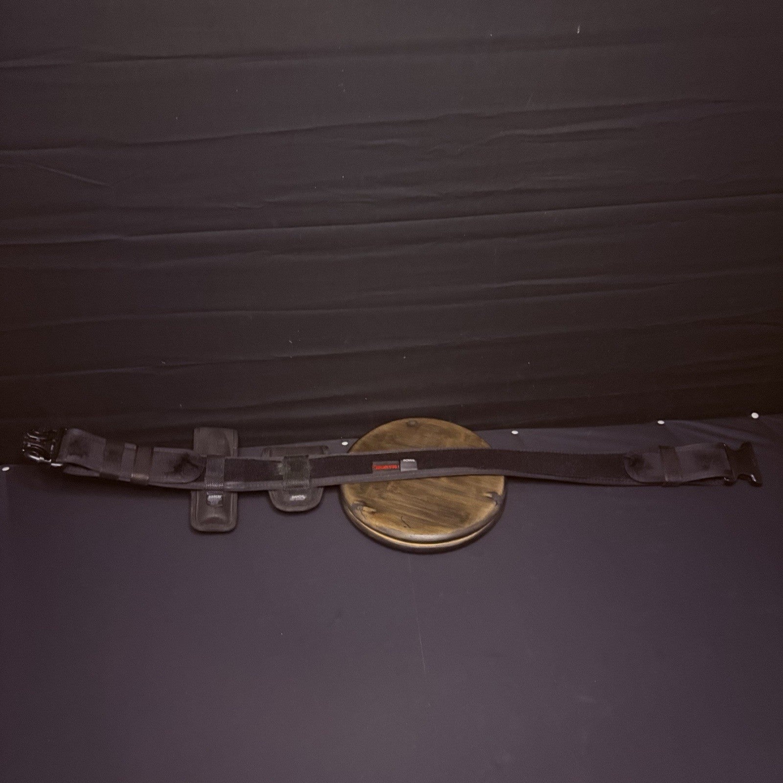 Bianchi Nylon Duty Belt 28"34" w/Flashlight Pouch & Handcuff Case + Belt Keeper8