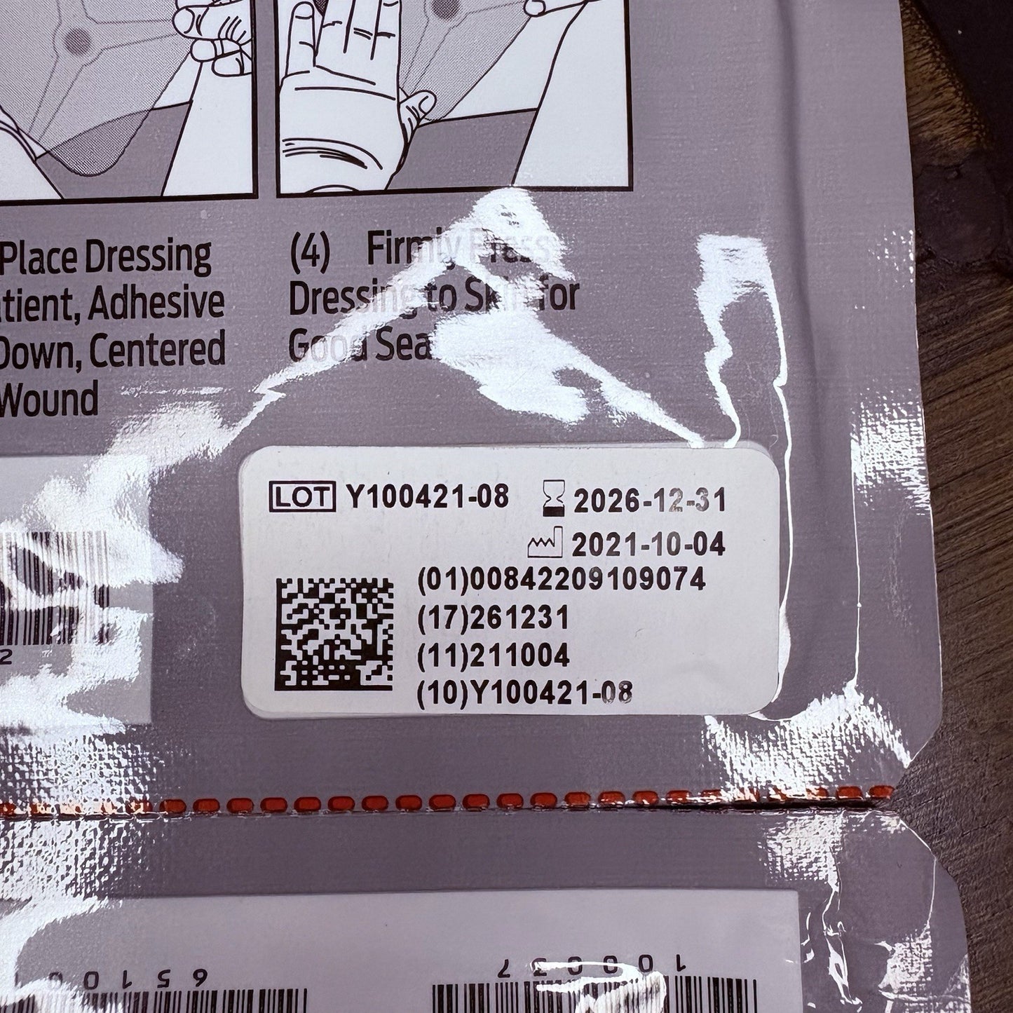 Twin Pack – HyFin Vent Compact Chest Seal (2 Seals Total) | for Entry/Exit4