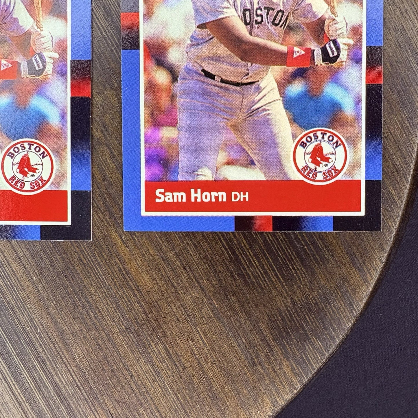 1988 Donruss #498 Sam Horn Rookie RC Lot 3 Boston Red Sox6