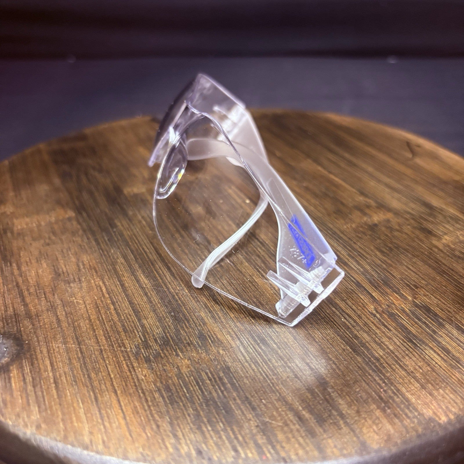 Jorestech Crystal Clear Lens Color Temple Safety Glasses One Size Z87.18