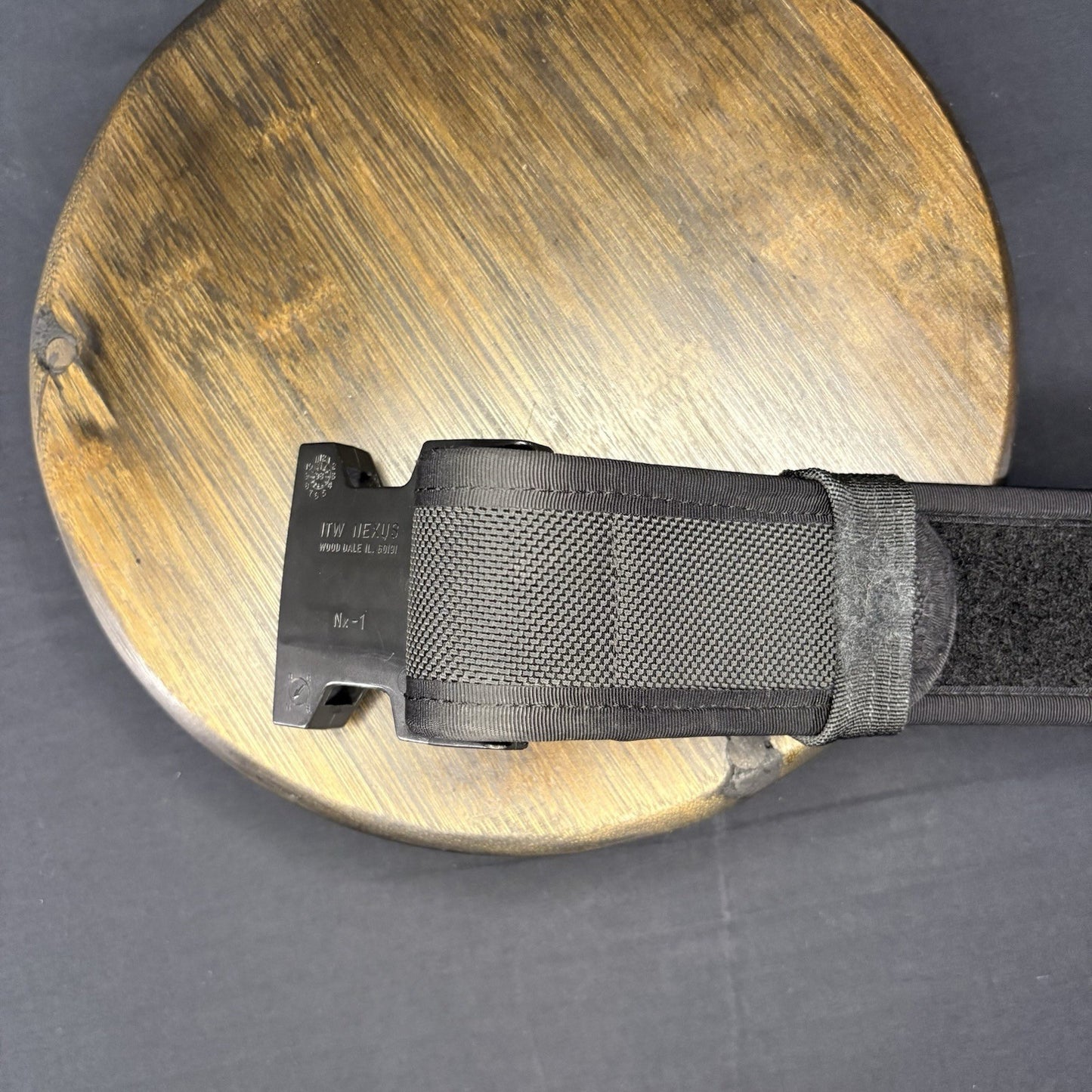 Bianchi Nylon Medium Belt AccuMold Duty - Black Waist Size 34"- 40" Excellent7