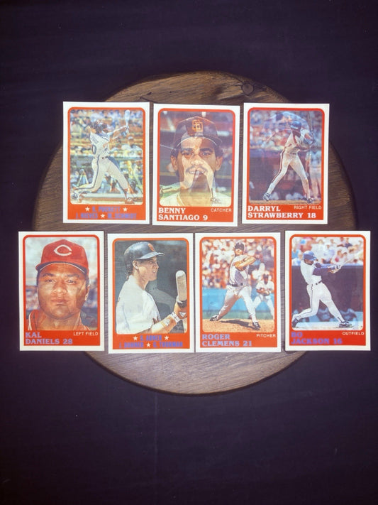 Vintage 1988 Hologram Sportflics (Lot of 7) Rare High Grade Card BO JACKSON0