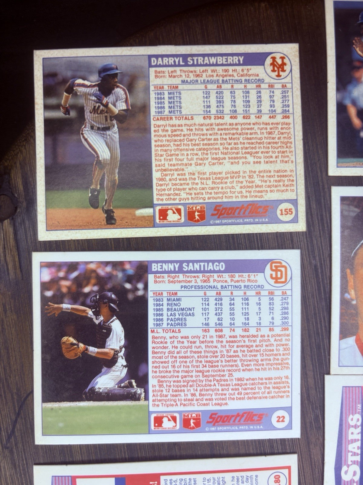 Vintage 1988 Hologram Sportflics (Lot of 7) Rare High Grade Card BO JACKSON15