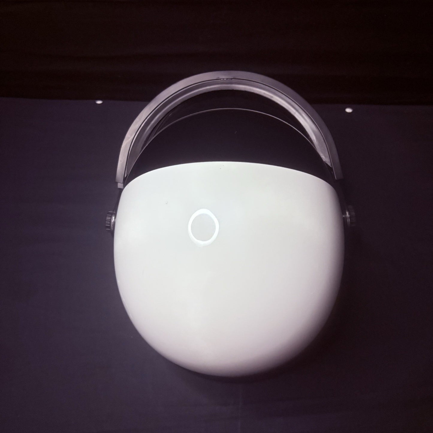 VTG Police Riot Motorcycle Helmet Black & White Size 6 7/8 with Z87 Face Shield11