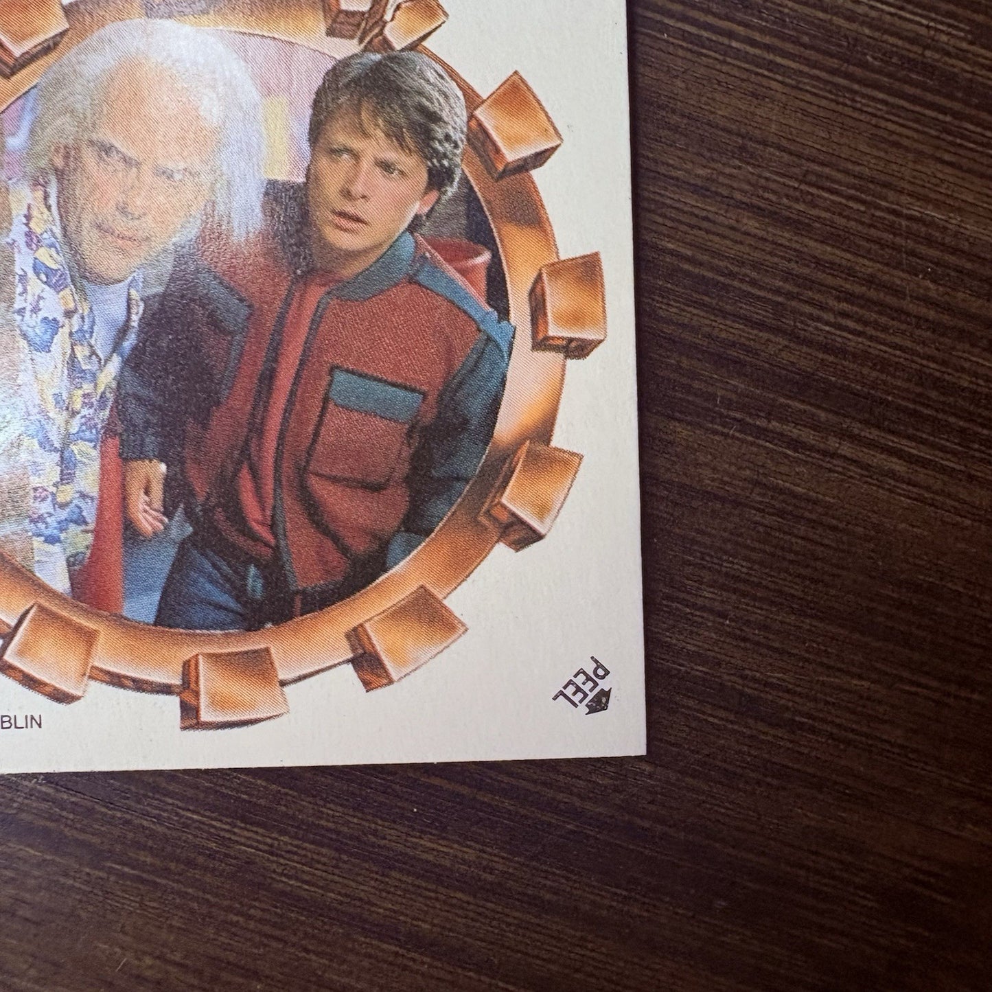 1989 Topps Back to the Future Part II Stickers #8 Will Grade High, See Photos7