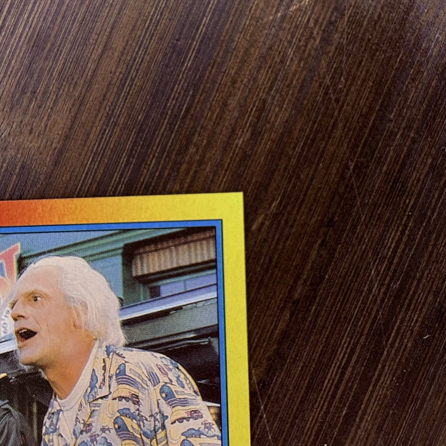 1989 Back to the Future "Times They are A'Changing" #26 High Grade Trading Card4