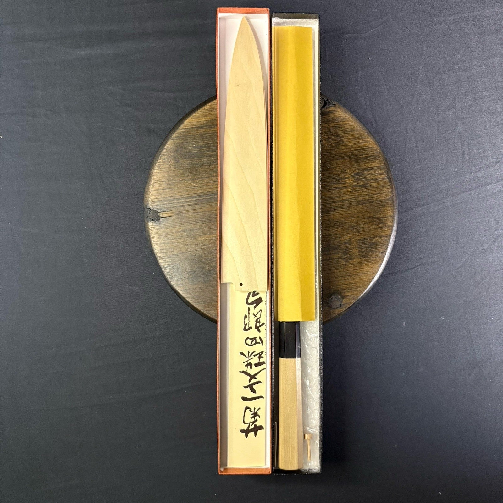 Kikuichi Japanese Chef Knife Kasumi Series Yanagi Sashimi Knife YKA24 9.5” 24cm8